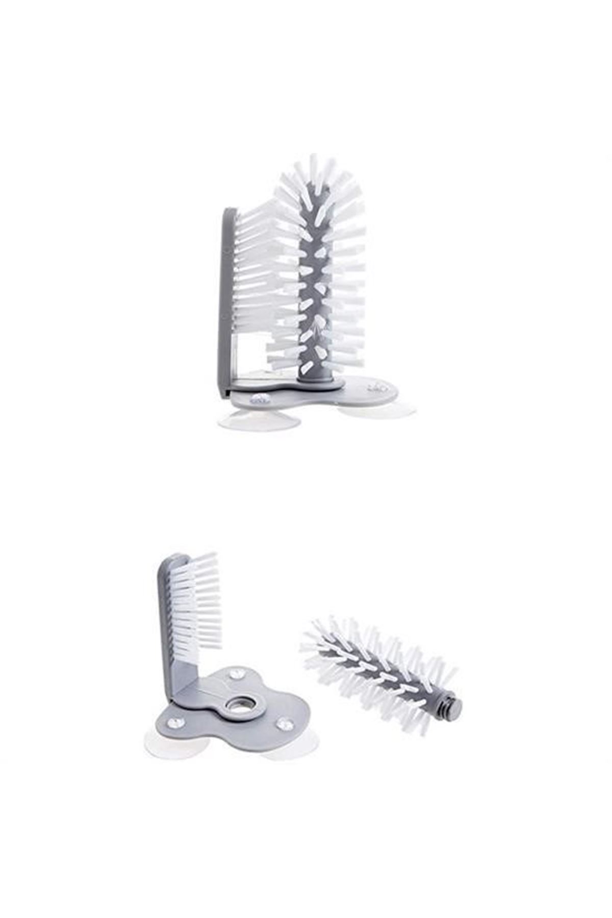 Tbl Dekor® Pratik Kolay Fonksiyonel Vantuzlu Elde Bulaşık Yıkama Fırçası