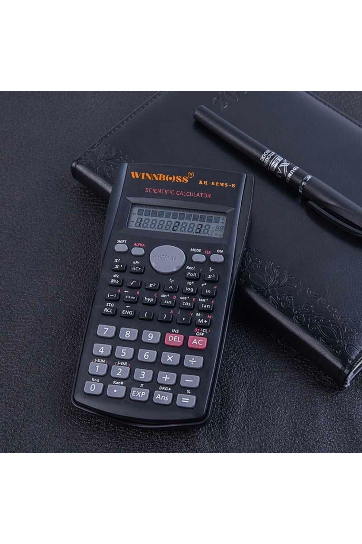 Tbl Dekor® Kapaklı 240 Fonksiyonlu, Pilli Bilimsel Hesap Makinası