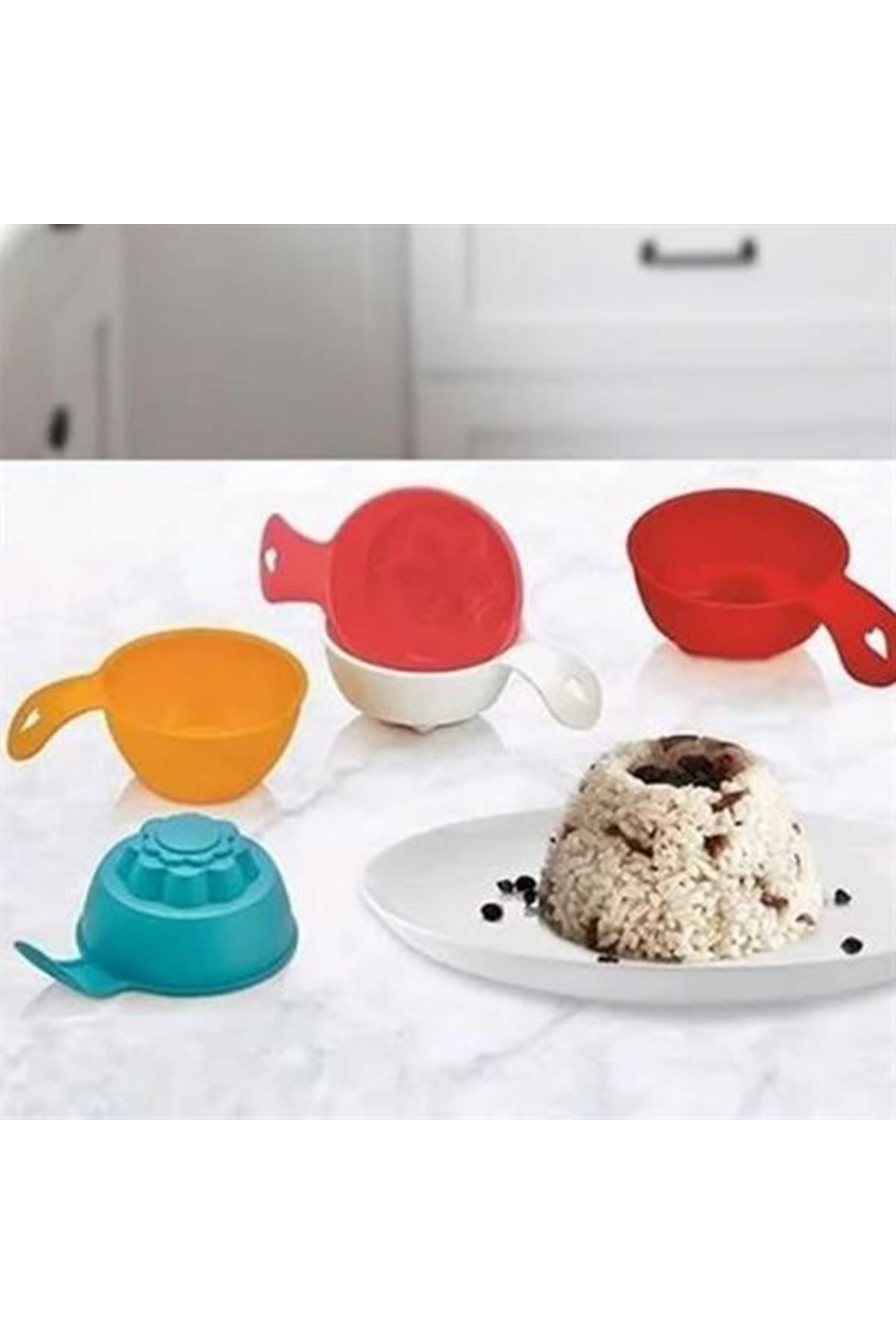 Tbl Dekor® Pilav Ve Helva Şekil Verici Pratik Servis Kalıbı Aleti (2 Adet)