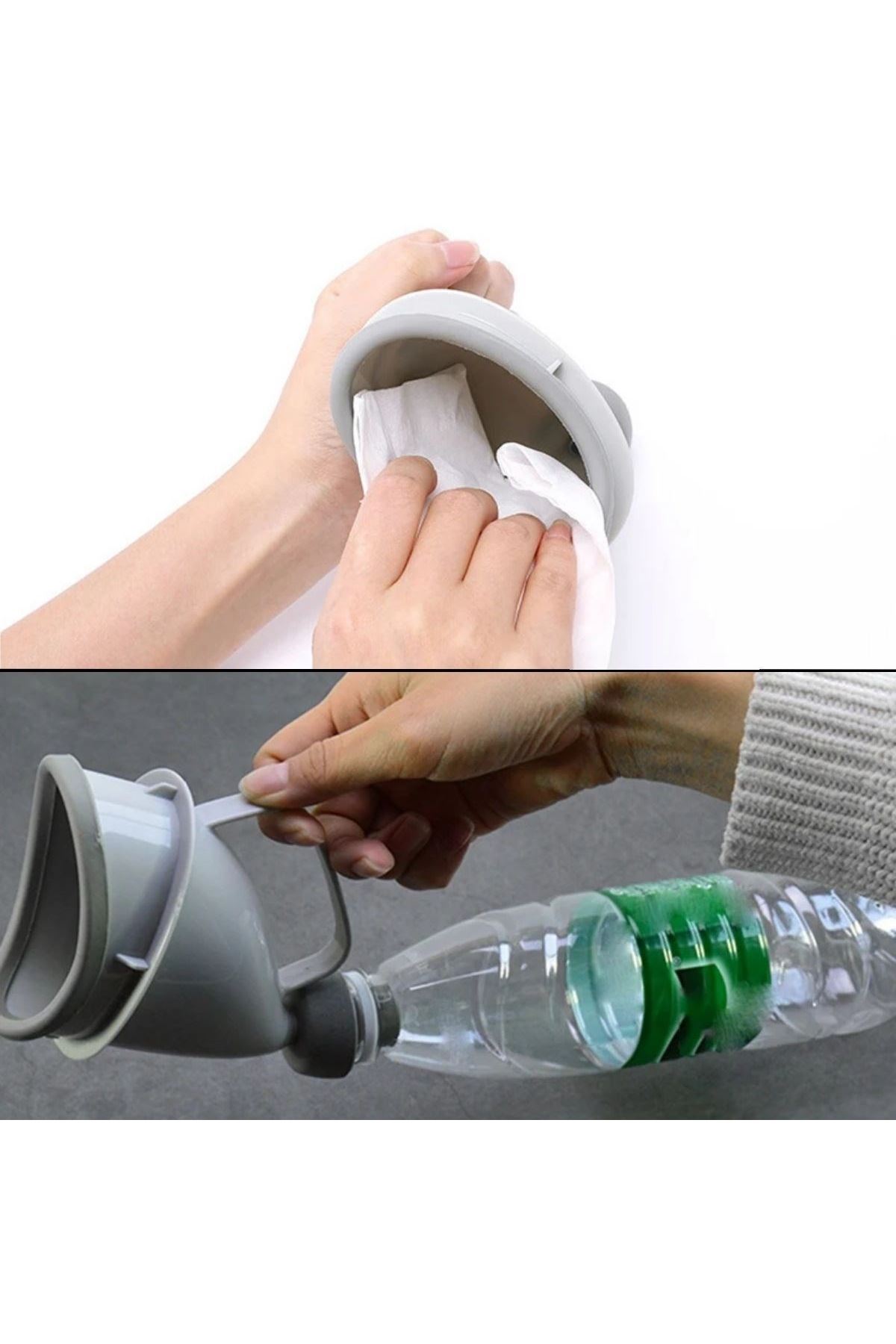 Tbl Dekor® Unisex Taşınabilir Hijjenik Seyahat Tuvalet Aparatı Seyahat Tuvalet Hunisi