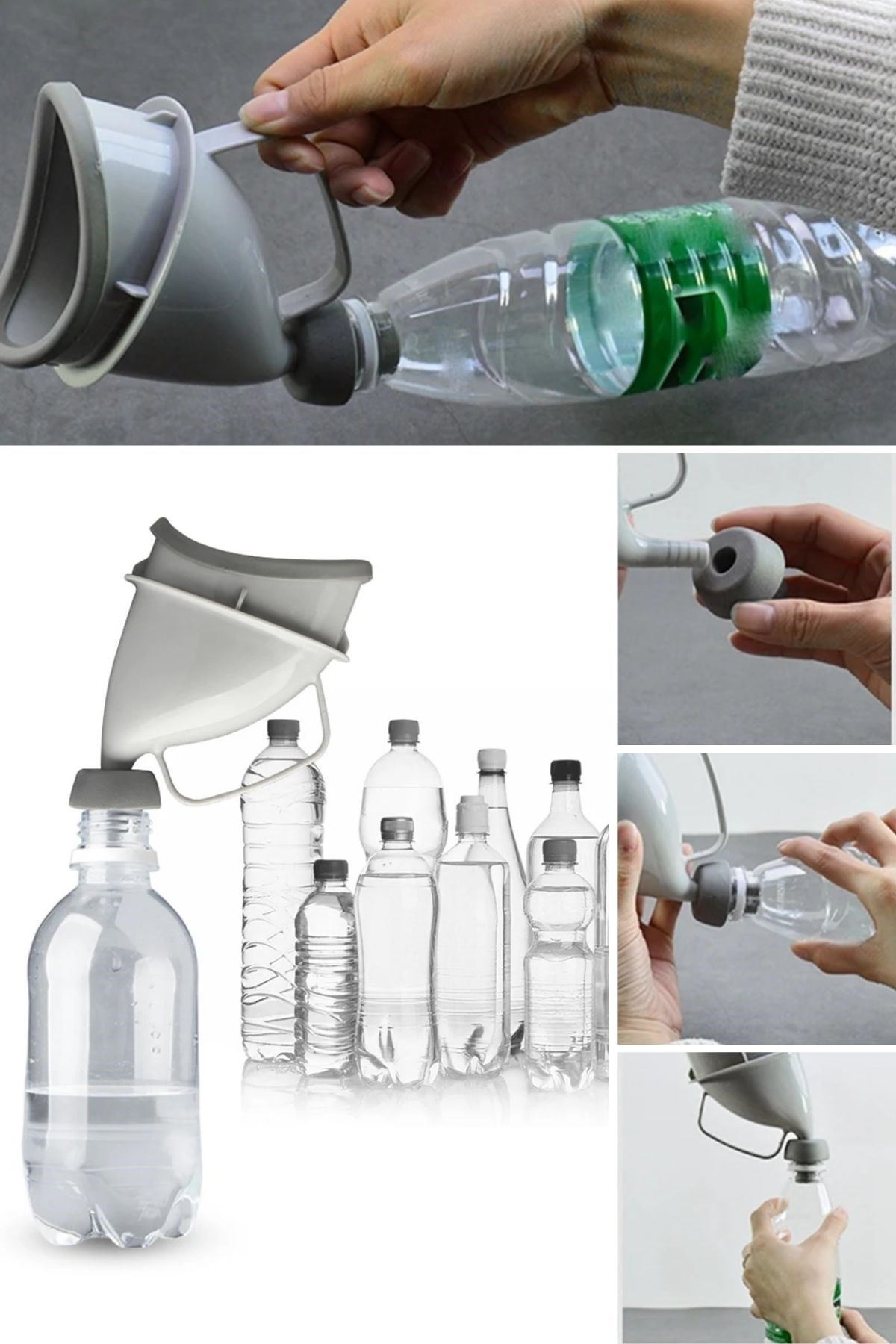 Tbl Dekor® Unisex Taşınabilir Hijjenik Seyahat Tuvalet Aparatı Seyahat Tuvalet Hunisi