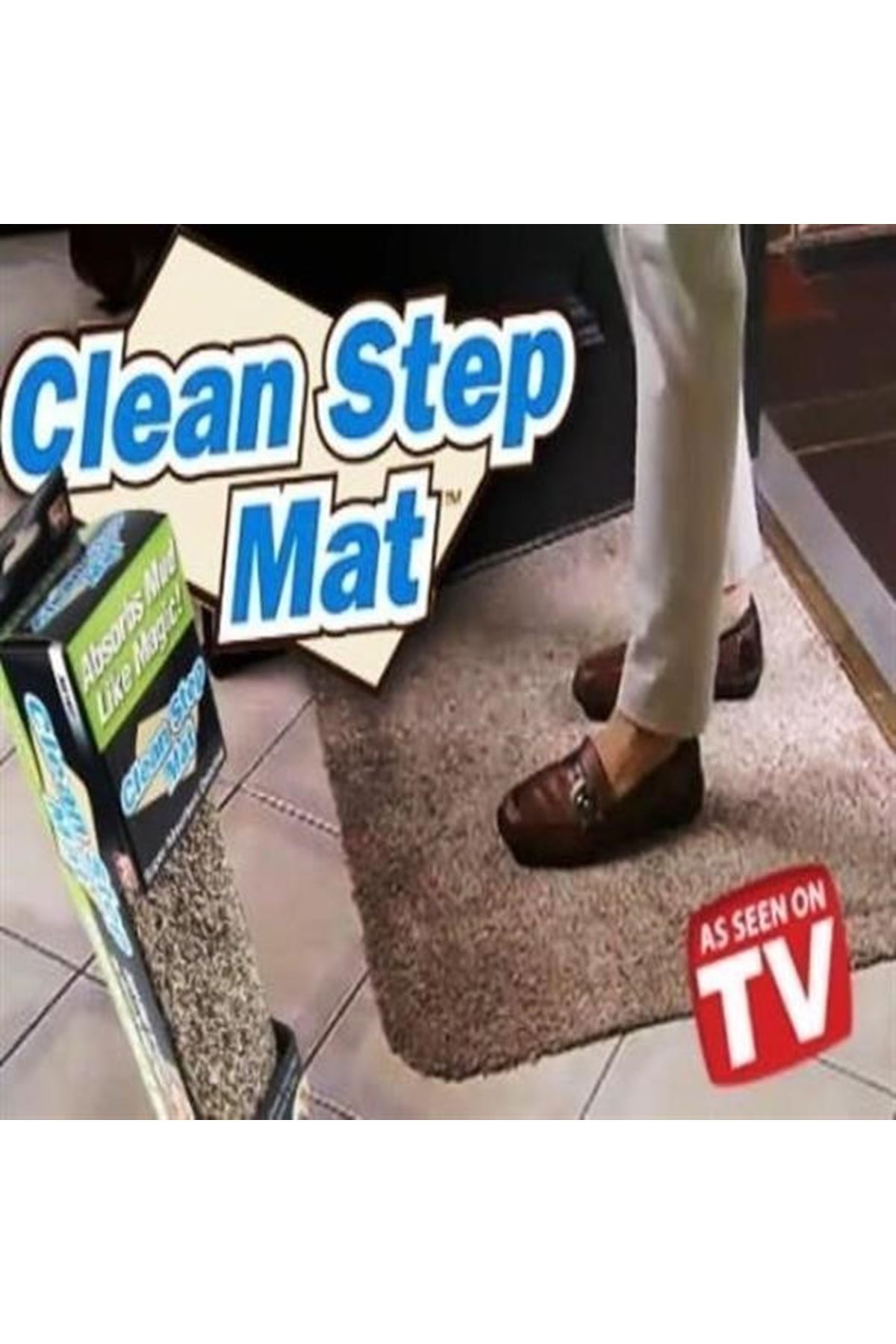 Tbl Dekor® Çamaşır Makinesinde Yıkanabilir Kir Toz Emici Mikrofiberli Paspas