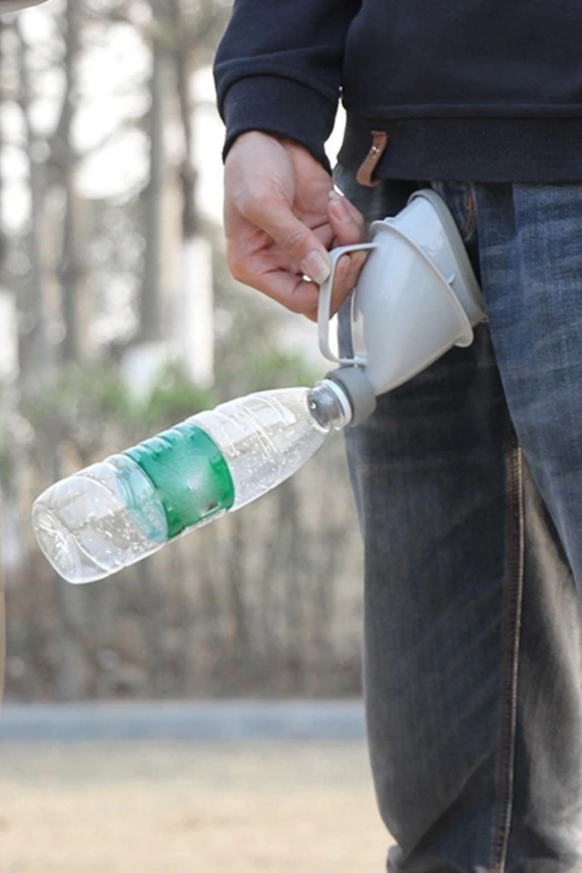 Tbl Dekor® Unisex Taşınabilir Hijjenik Seyahat Tuvalet Aparatı Seyahat Tuvalet Hunisi