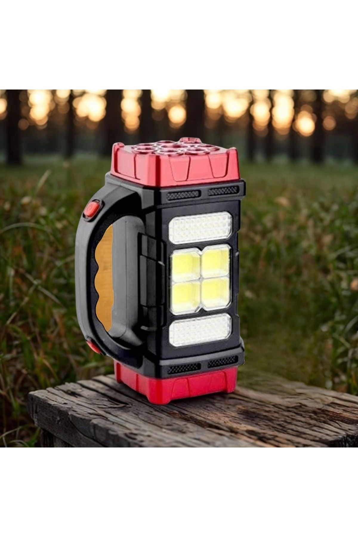 Tbl Dekor® Çok Fonksiyonlu Elde Güneş Enerjili Lamba – 38W