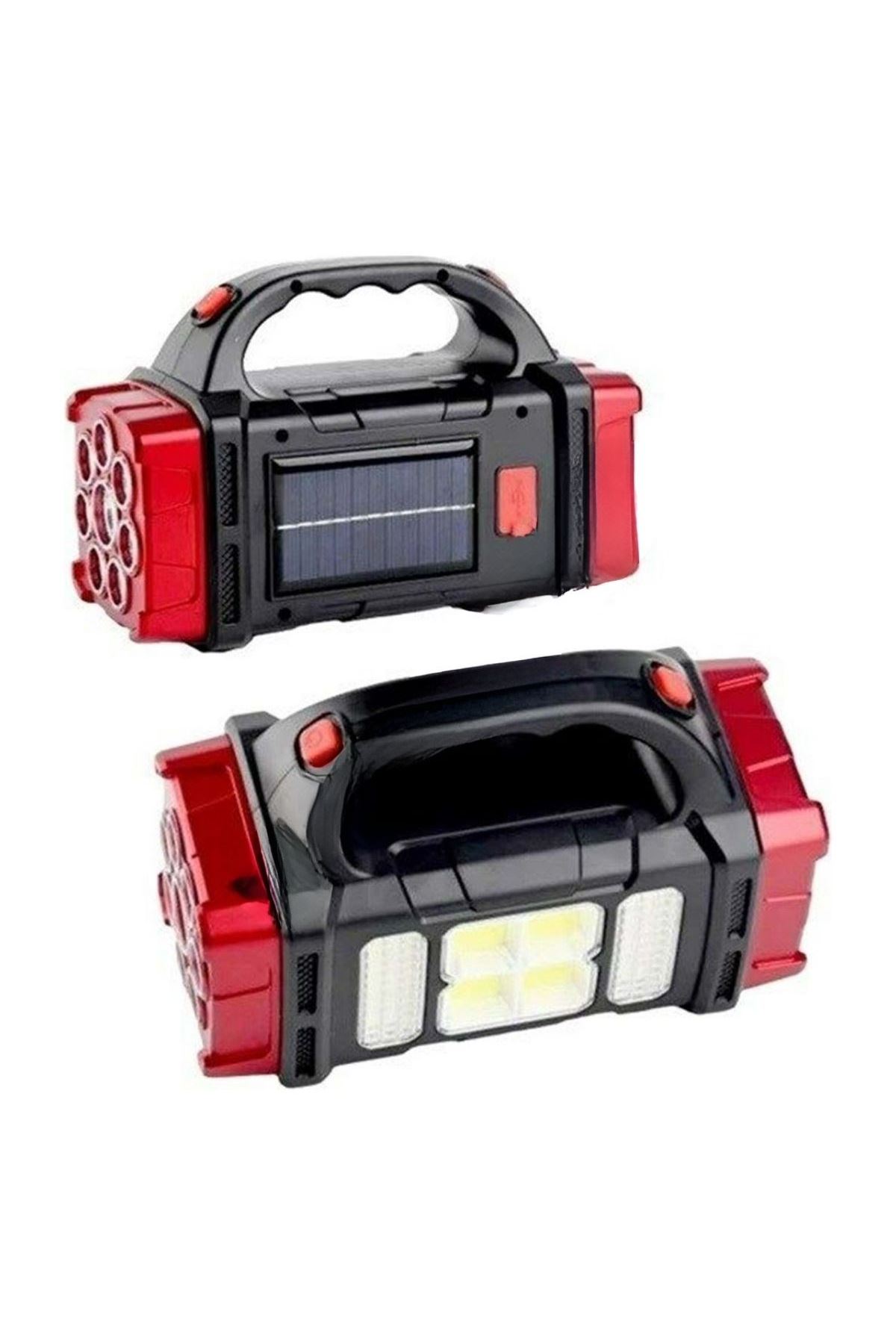 Tbl Dekor® Çok Fonksiyonlu Elde Güneş Enerjili Lamba – 38W