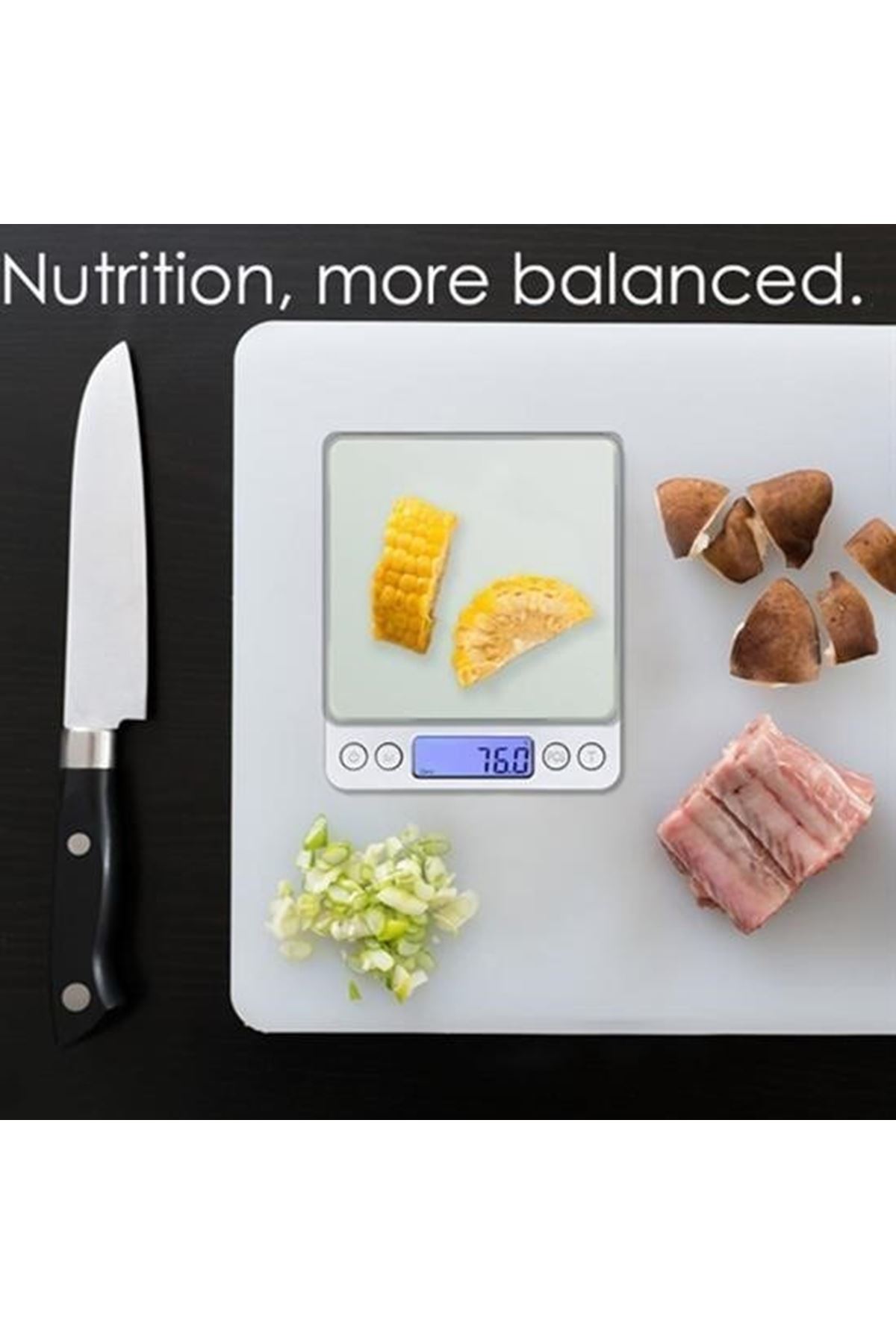 Tbl Dekor® Dijital Hassas Mutfak Terazisi Hassas Tartı 2000 Gr/01 Gr Hassasiyet