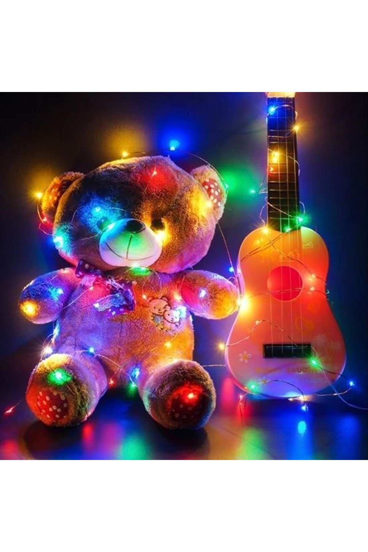 Tbl Dekor® Pilli Dekoratif Peri Led Işık 3 Metre (RGB) Gaming Aydınlatma