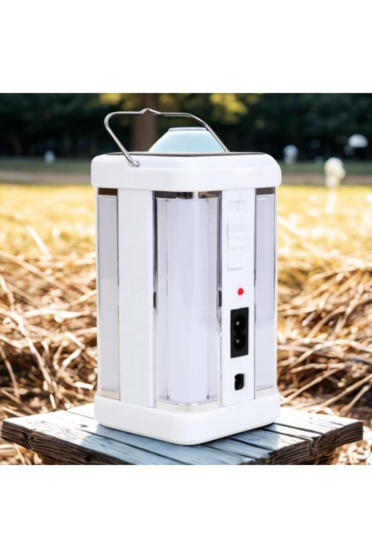 Tbl Dekor®  Güneş Enerjili Şarjlı Işık 1200mAh Yeniden Şarj Edilebilir Batarya YG-7977S