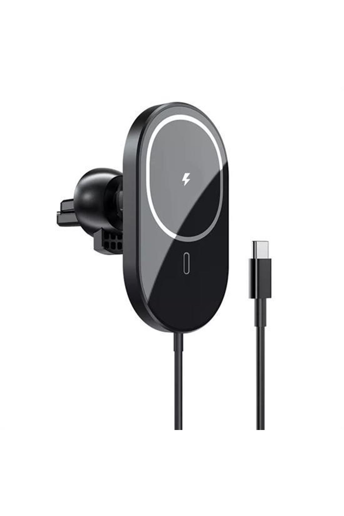 Tbl Dekor® 15w Mıknatıslı Takılabilen Hızlı Şarj Tüm Cihaz Ve Araçlara Uyumlu Araç İçi Şarj Cihazı