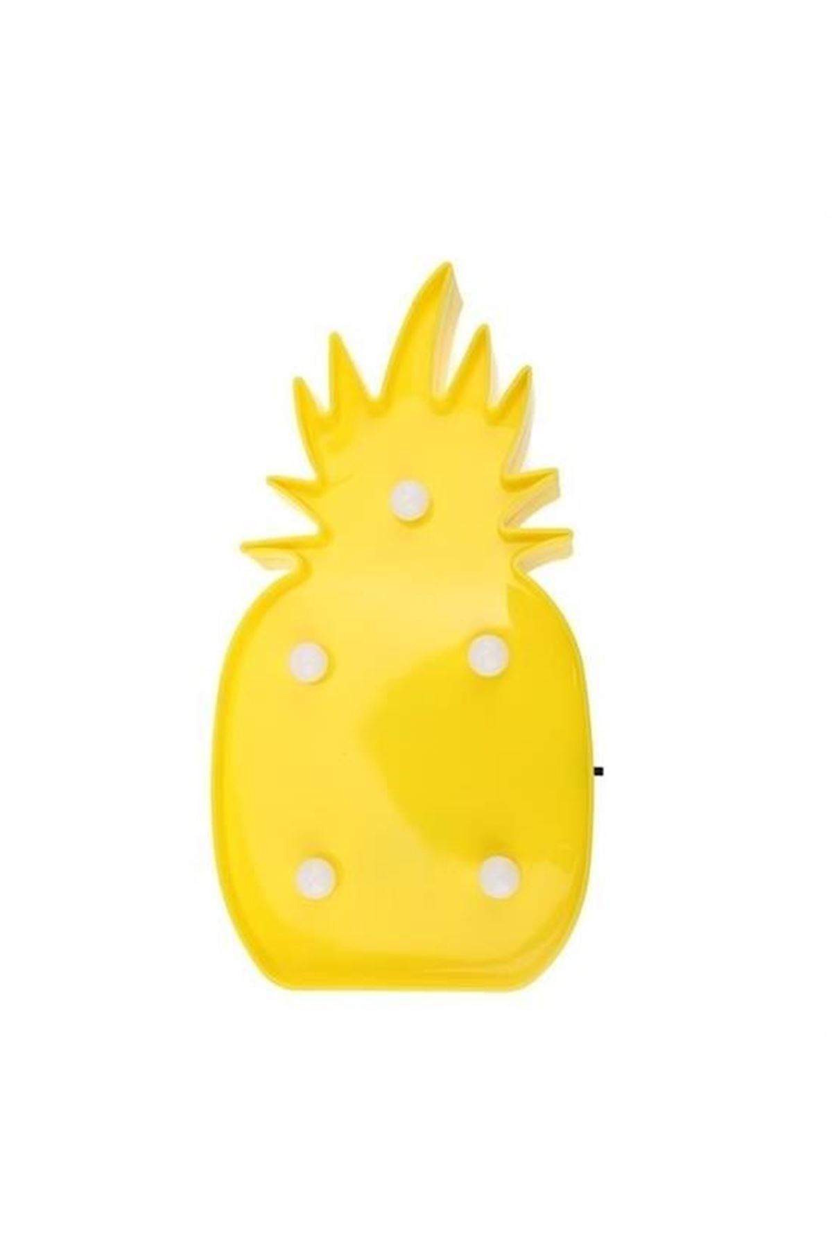 Tbl Dekor® Ananas Şeklinde Ledli Dekoratif Eğlenceli Çocuk Gece Lambası