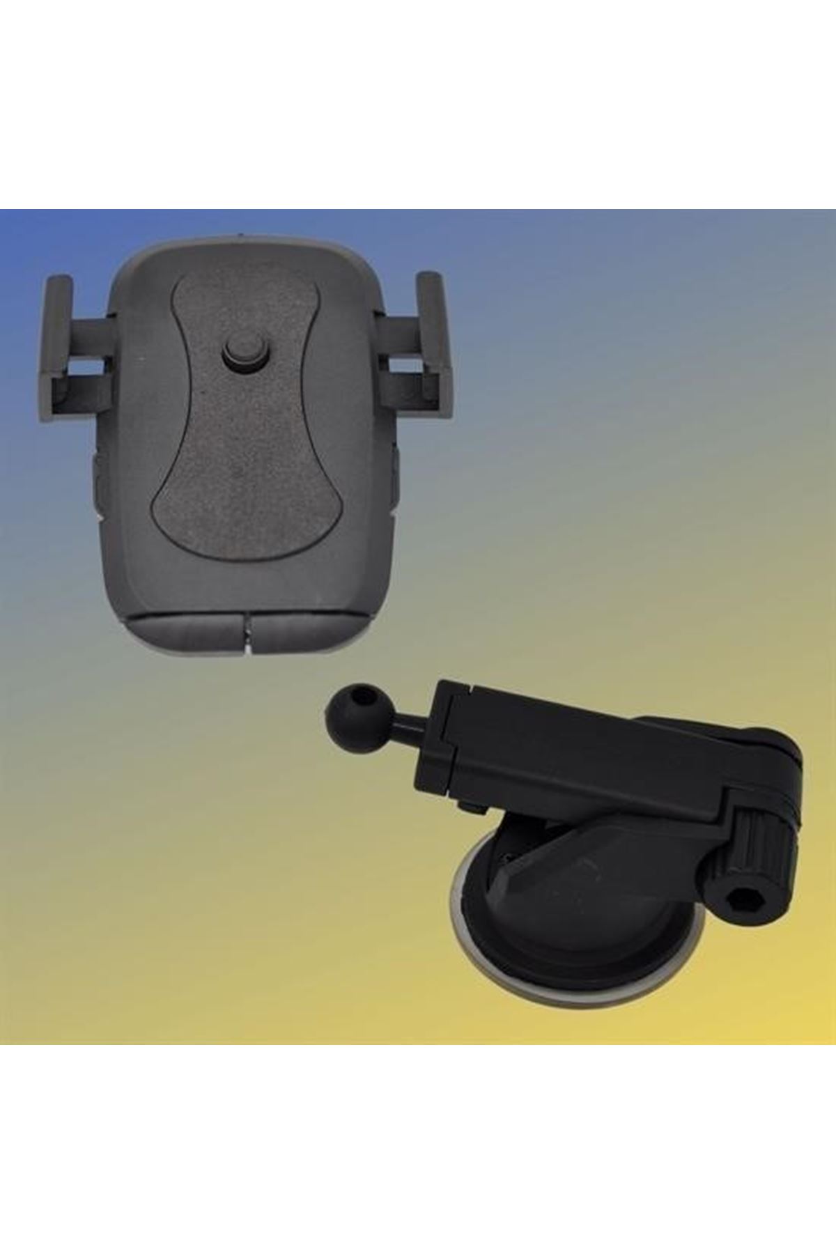 Tbl Dekor® 360 Derece Dönen Torpido Üstü Uzunluk Ayarlamalı Vantuzlu Teleskopik Araç Telefon Tutucu