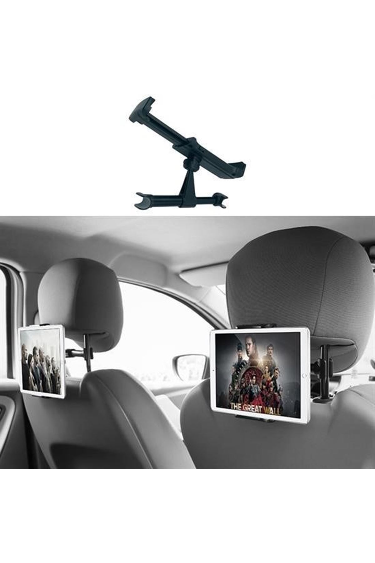 Tbl Dekor® Oto Koltuk Arkası Telefon Tablet Tutucu Ayarlanabilir 360 Derece Dönebilen Pratik Stand