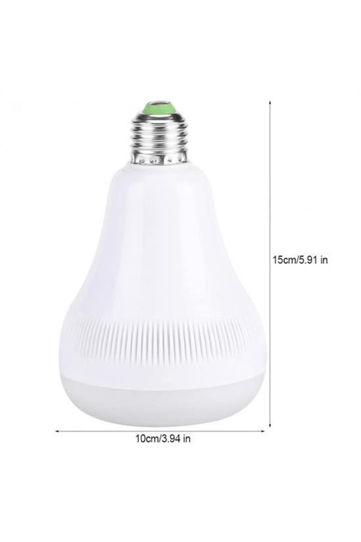 Tbl Dekor® Kumandalı Bluetooth Hoparlör Ampul LD-37