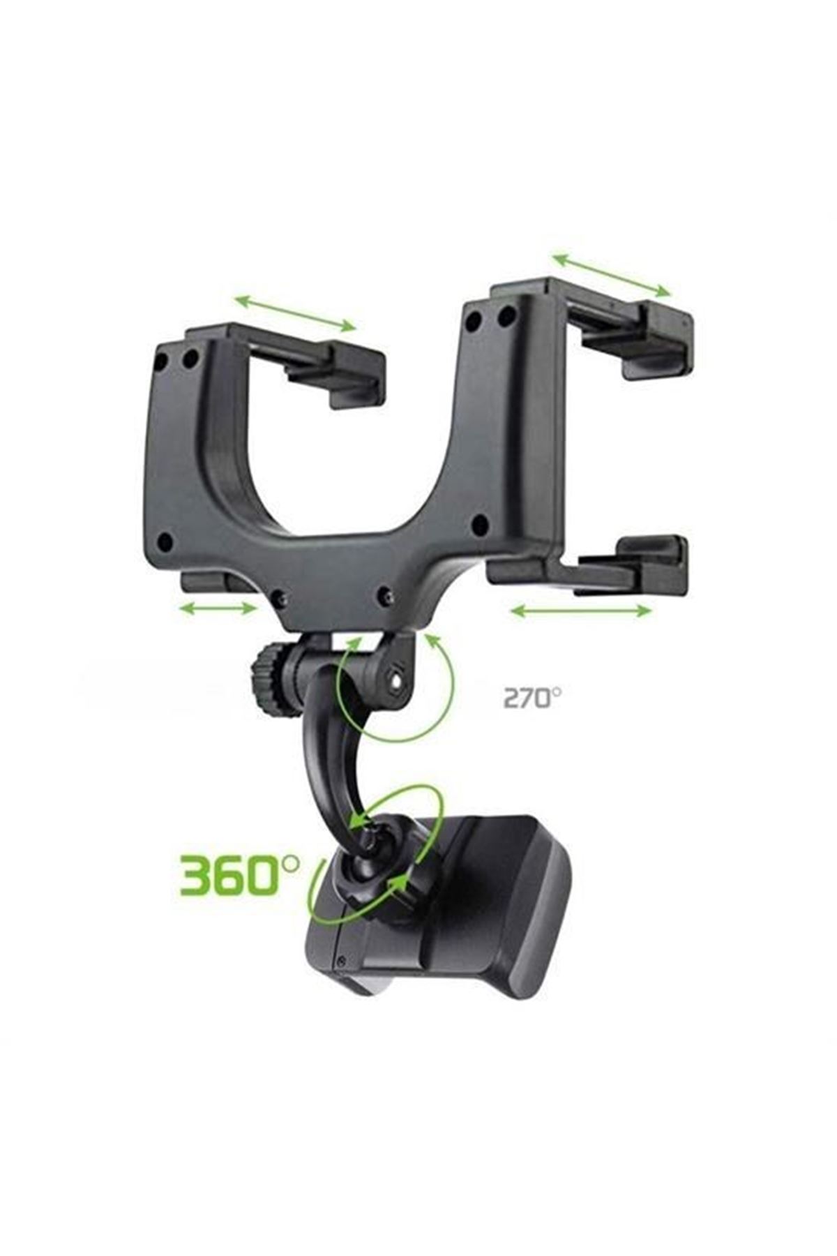 Tbl Dekor® Araç İçi Dikiz Aynaya Takılan Telefon Tutucu Otomobil İçi Telefon Tutma Aparatı