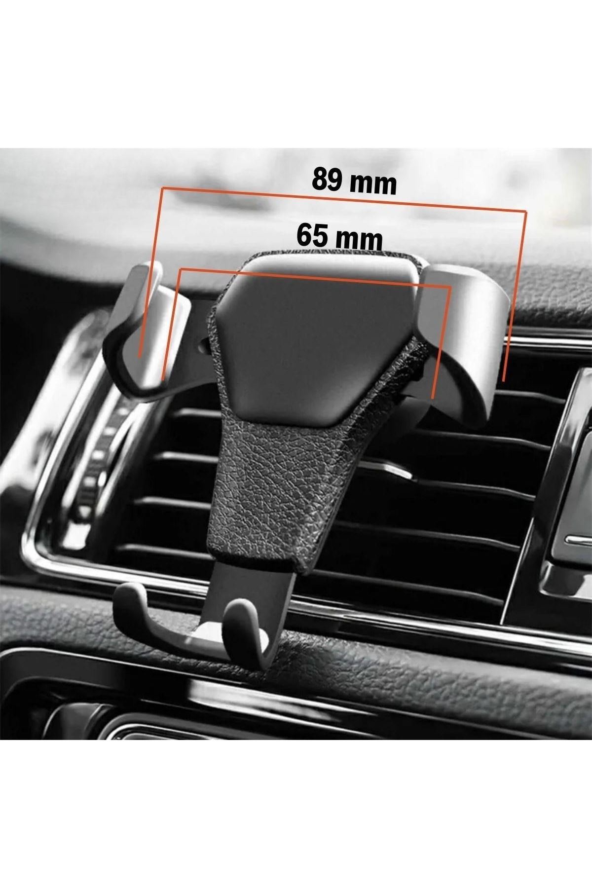 Tbl Dekor®  Araç İçi Klima Izgarasına Takılabilen Plastik Oto Telefon Tutucu Gravity