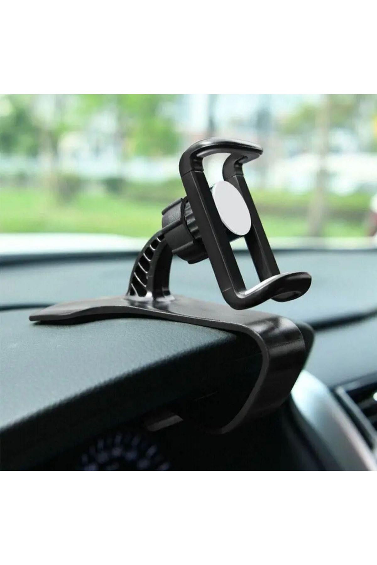Tbl Dekor® Araç İçi Konsola Takılan Döner Başlıklı Telefon Kıskacı Telefon Tutucu