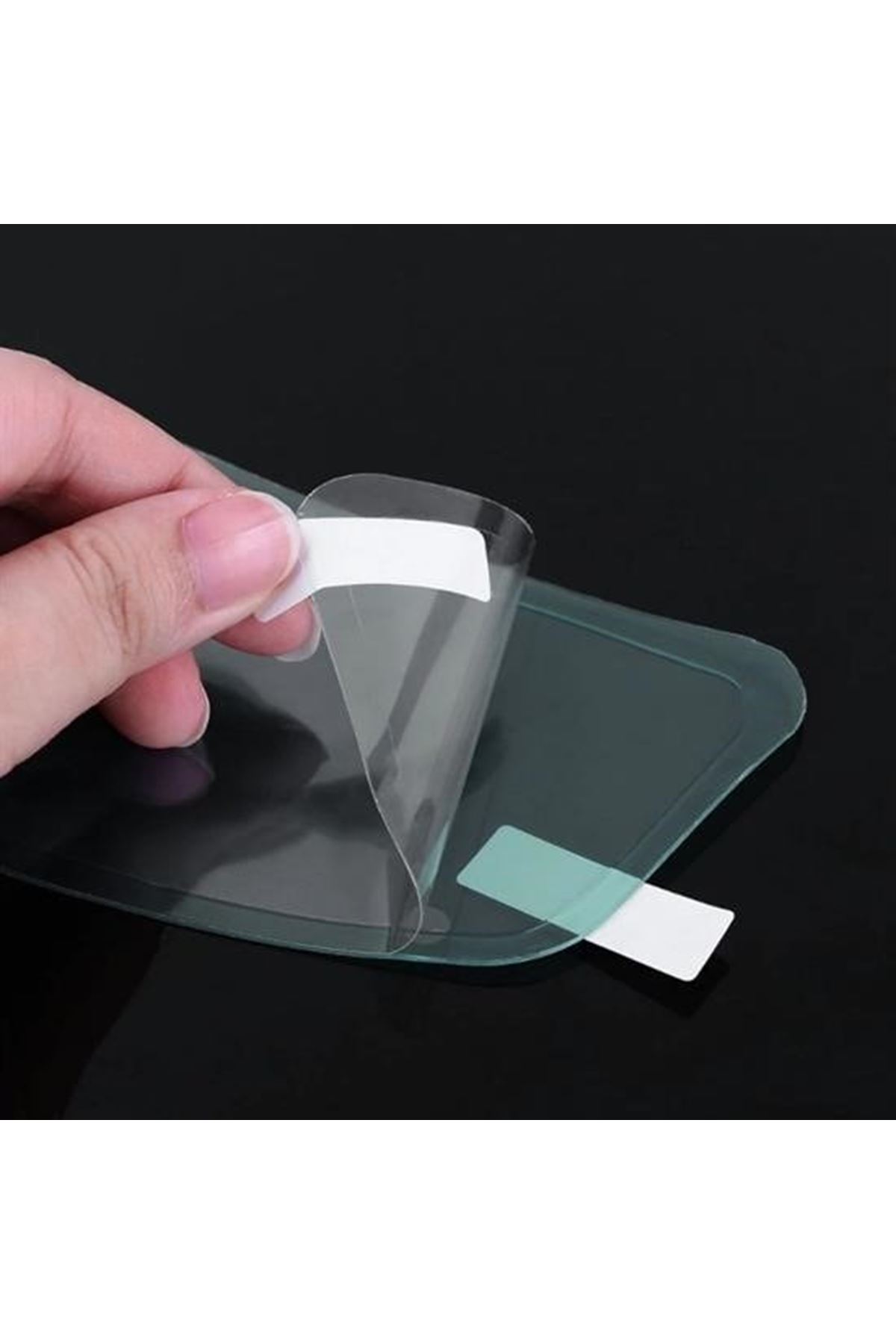 Tbl Dekor® Buğu Önleyici Motosiklet Kaskı Vizörü Su Geçirmez Dayanıklı Çizik Koruma Lens Filmi