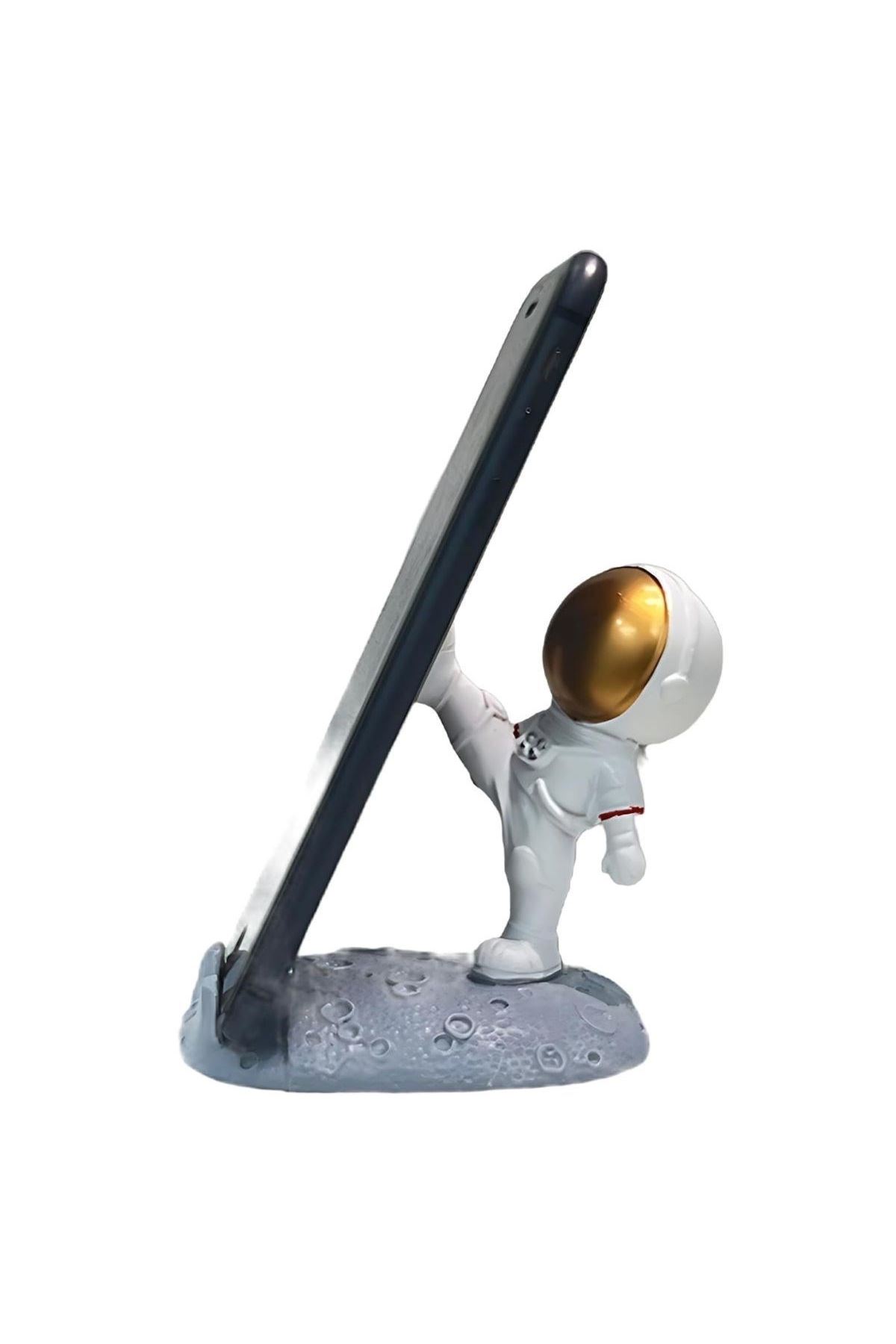 Tbl Dekor® Mini Astronot Model Telefon ve Tablet Tutucu Standı
