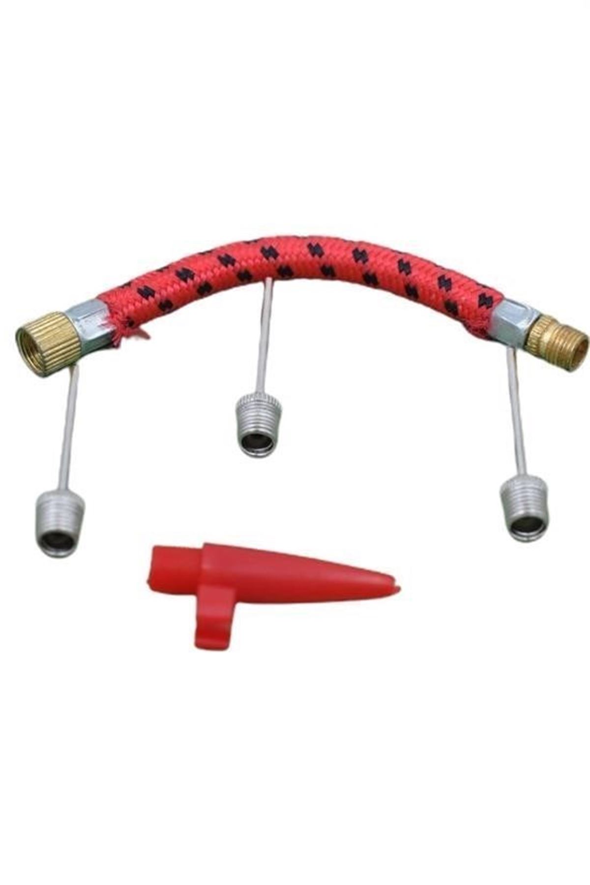 Tbl Dekor® Pompa İğne Başlık Seti Top Bisiklet Lastiği Şişirme İğneleri