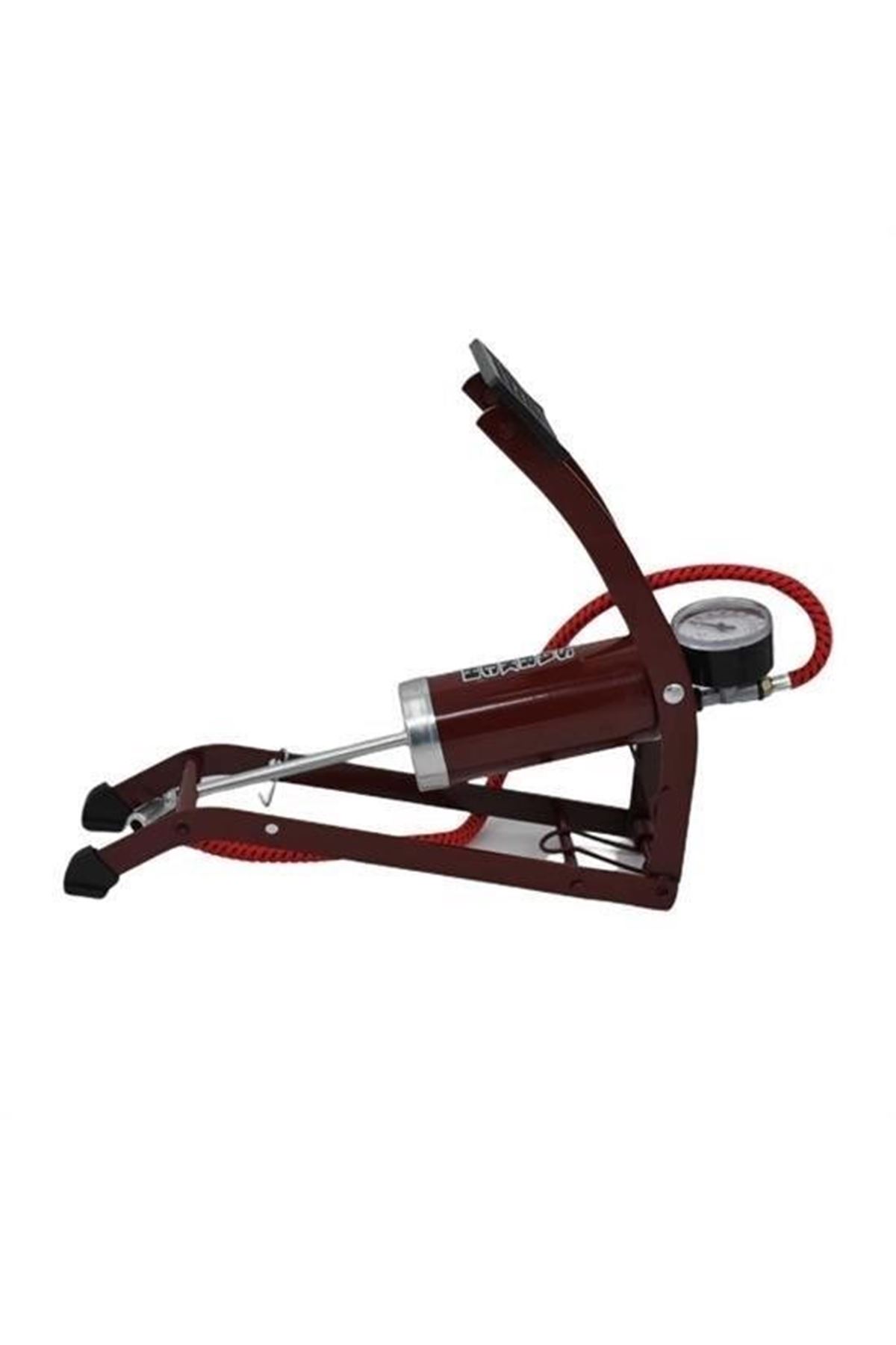 Tbl Dekor® Basınç Göstergeli Ayak Pompası Araba Bisiklet Motor Lastik Pompası