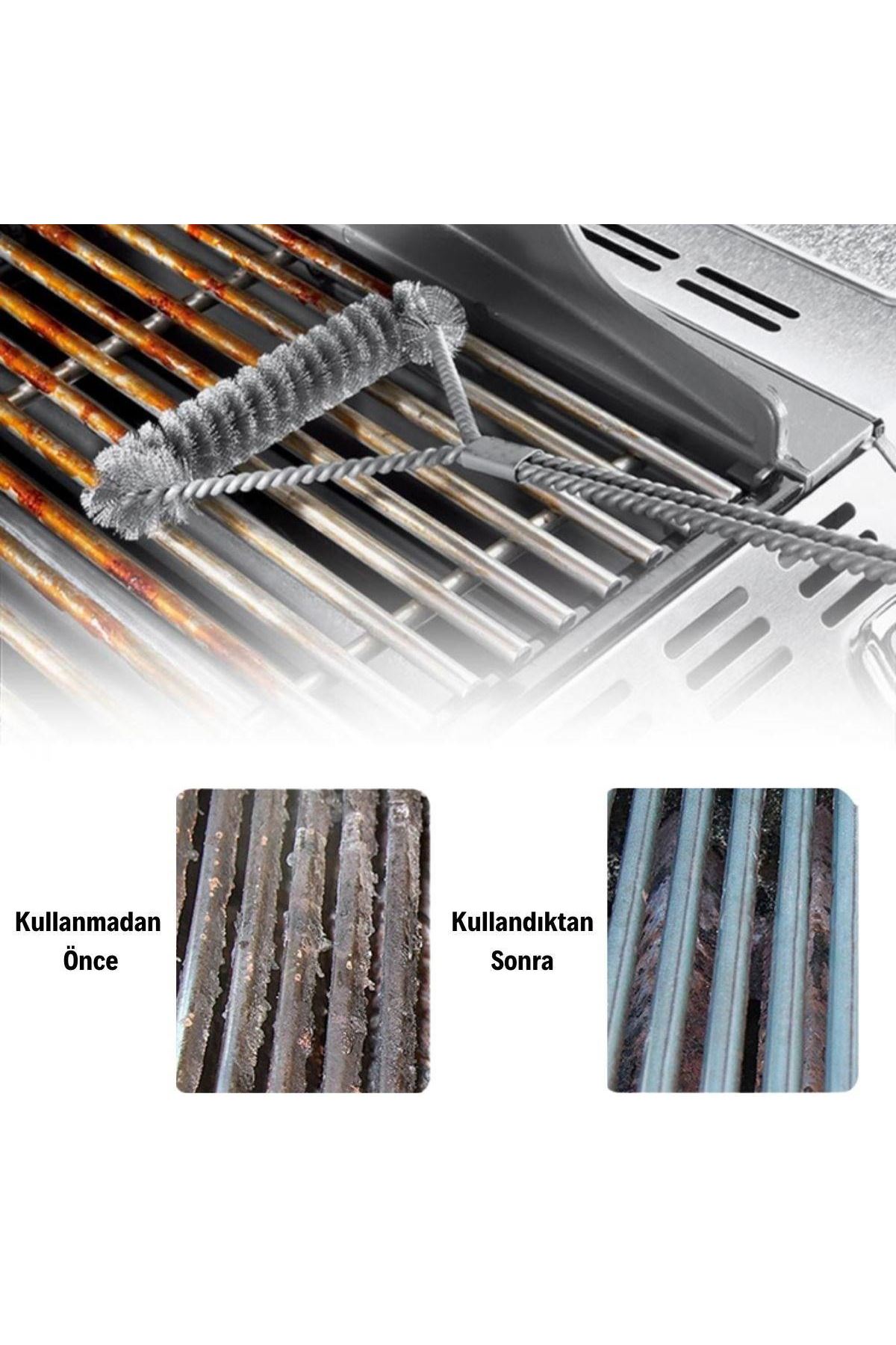 Izgara Tel Temizlik Fırçası
