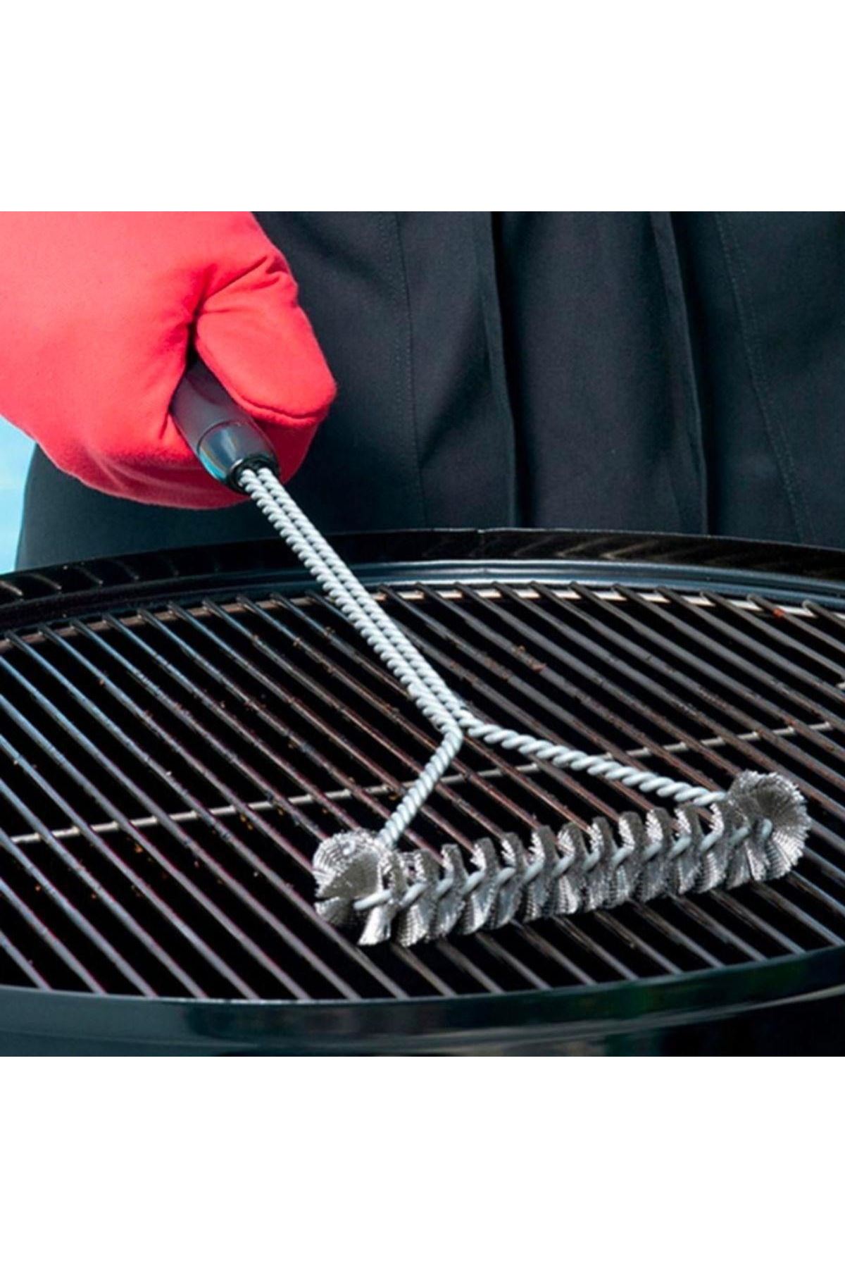 Izgara Tel Temizlik Fırçası