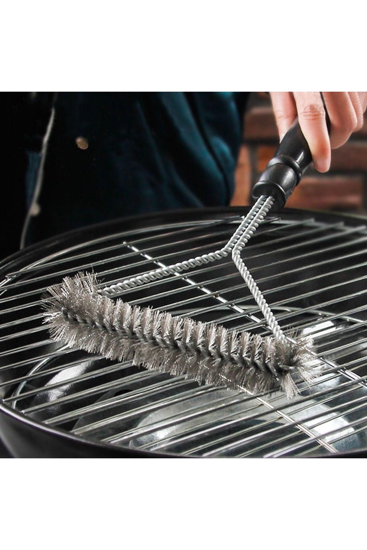Izgara Tel Temizlik Fırçası