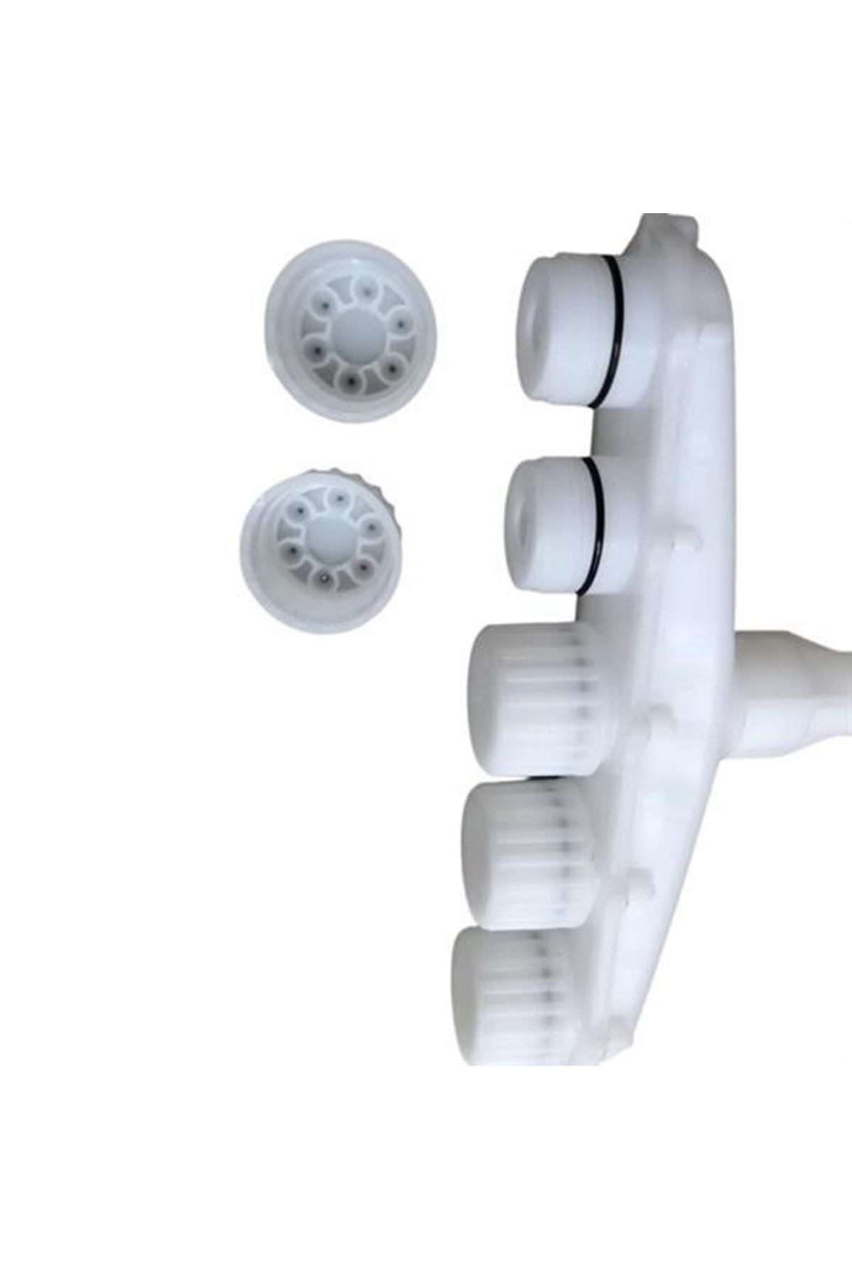 Tbl Dekor® 5 Kafalı Peyzaj Bahçe Tarla Çim Sulama Başlığı Yüksek Basınçlı Su Püskürtücü Hortum Aparatı