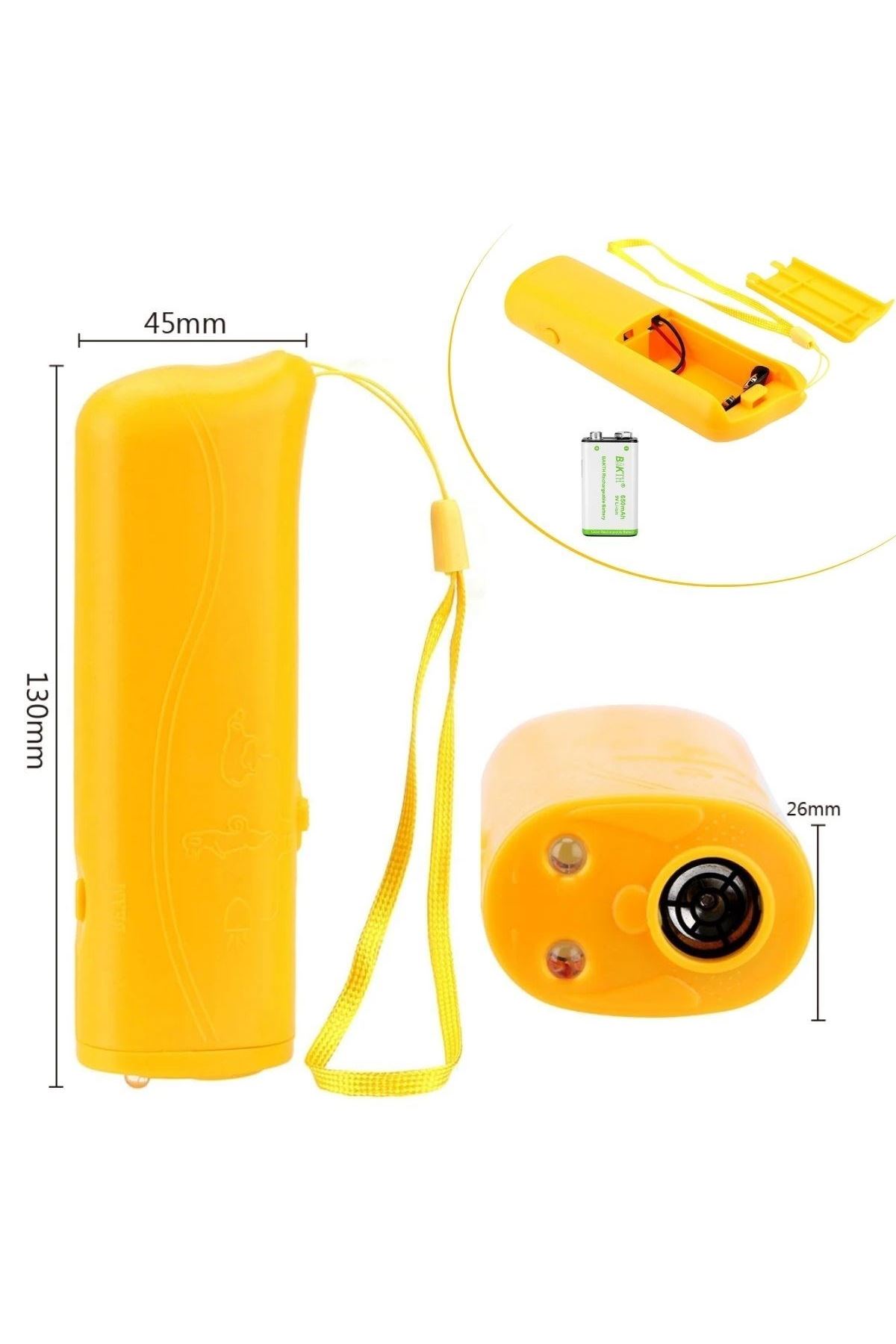 Tbl Dekor® Ultrasonik Köpeksavar Köpek Kovucu Köpek Kornası Eğitim Cihazı