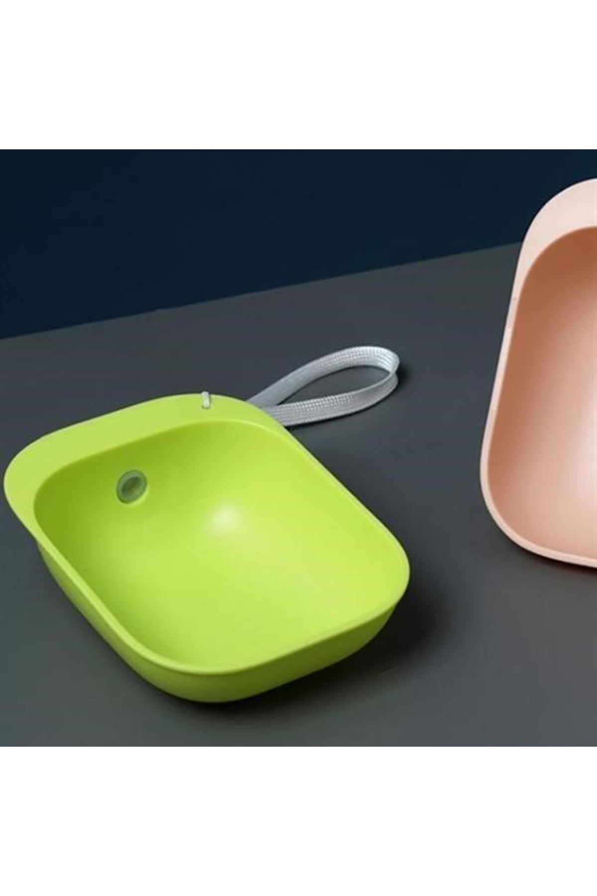 Tbl Dekor® Evcil Hayvan Plastik Yıkanabilir Taşınabilir Su Şişesi Bağlantılı Su Kabı