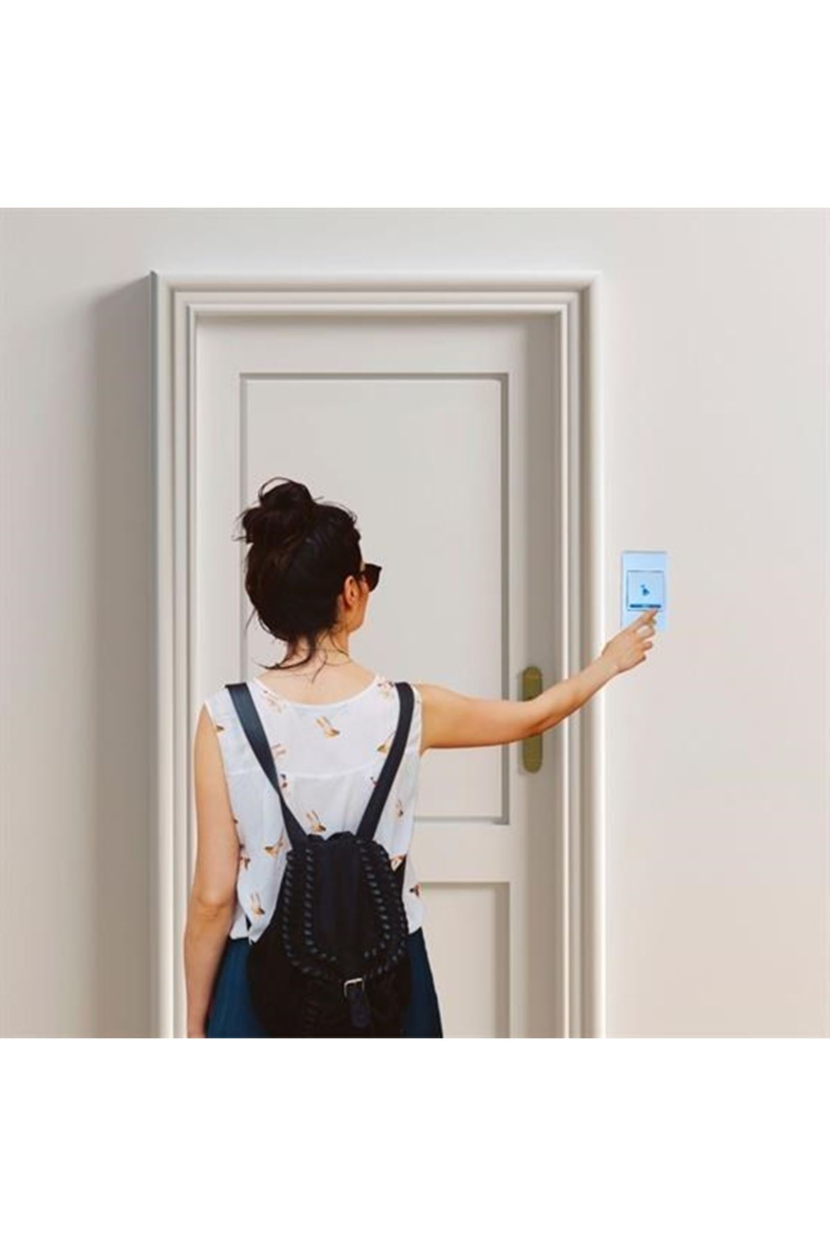 Tbl Dekor® Wireless Bağlantılı Ev, Ofis, Daire veya Bahçe Kapıları İçin Kablosuz Kapı Zili