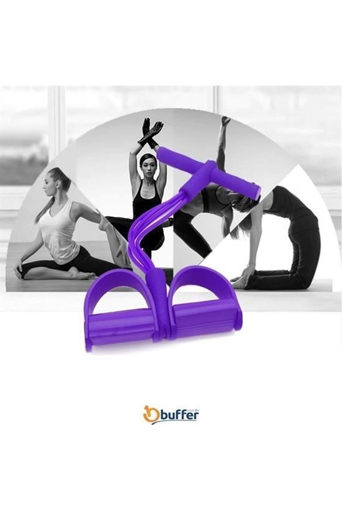 Tbl Dekor® Jimlastik Aleti Elastik Yay Karın Kası Çalıştırıcı Trimmer