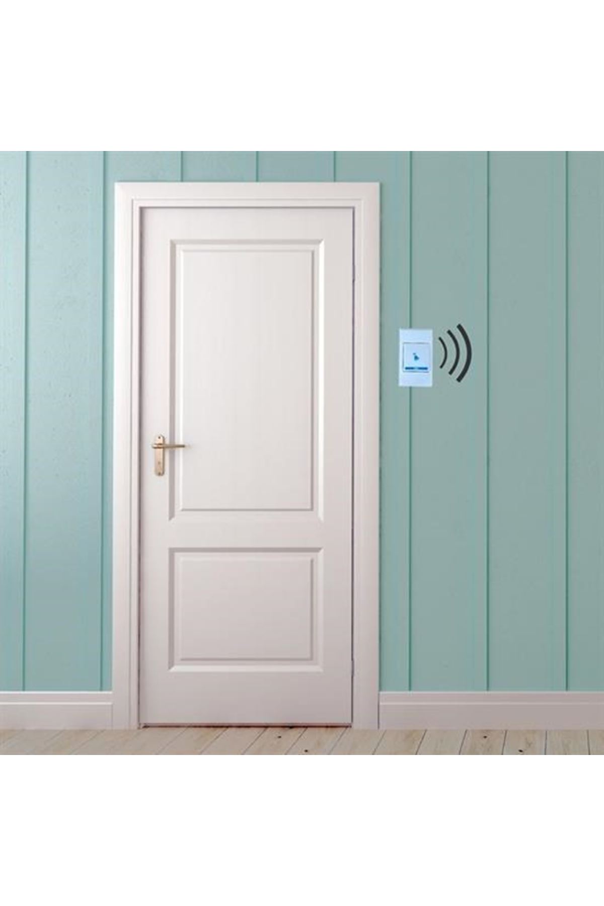 Tbl Dekor® Wireless Bağlantılı Ev, Ofis, Daire veya Bahçe Kapıları İçin Kablosuz Kapı Zili