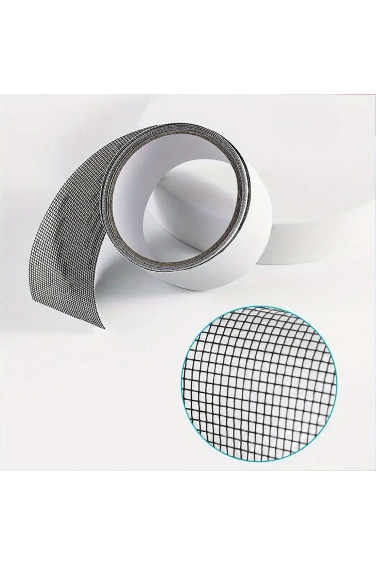 Tbl Dekor® Güçlü Yapışkanlı Pencere Tamir Bandı, Böcek Önleyici Yama Bandı 2 mt x 5 cm