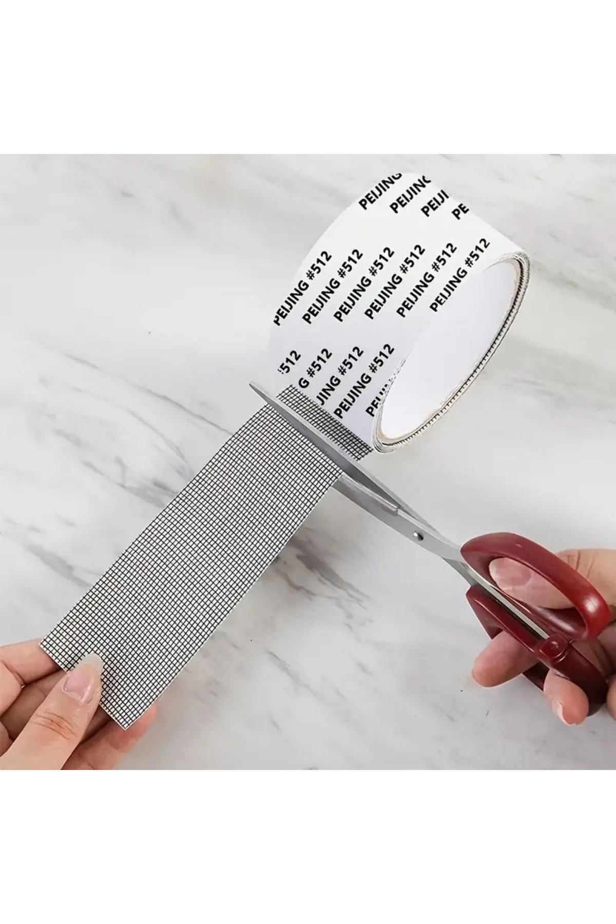 Tbl Dekor® Güçlü Yapışkanlı Pencere Tamir Bandı, Böcek Önleyici Yama Bandı 2 mt x 5 cm