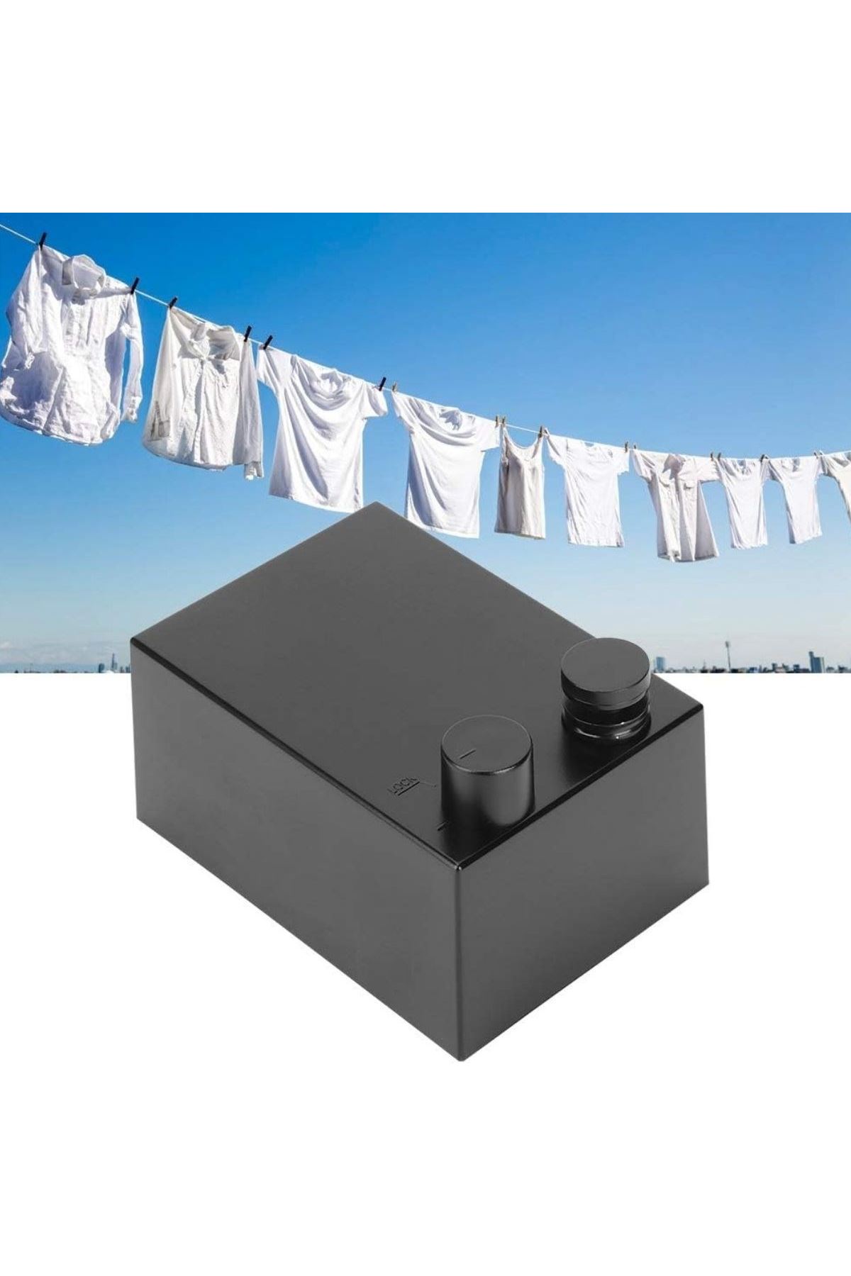 Tbl Dekor® Teleskopik Çamaşır Kurutma Askısı, Pratik Geri Çekilebilir Çamaşır İpi