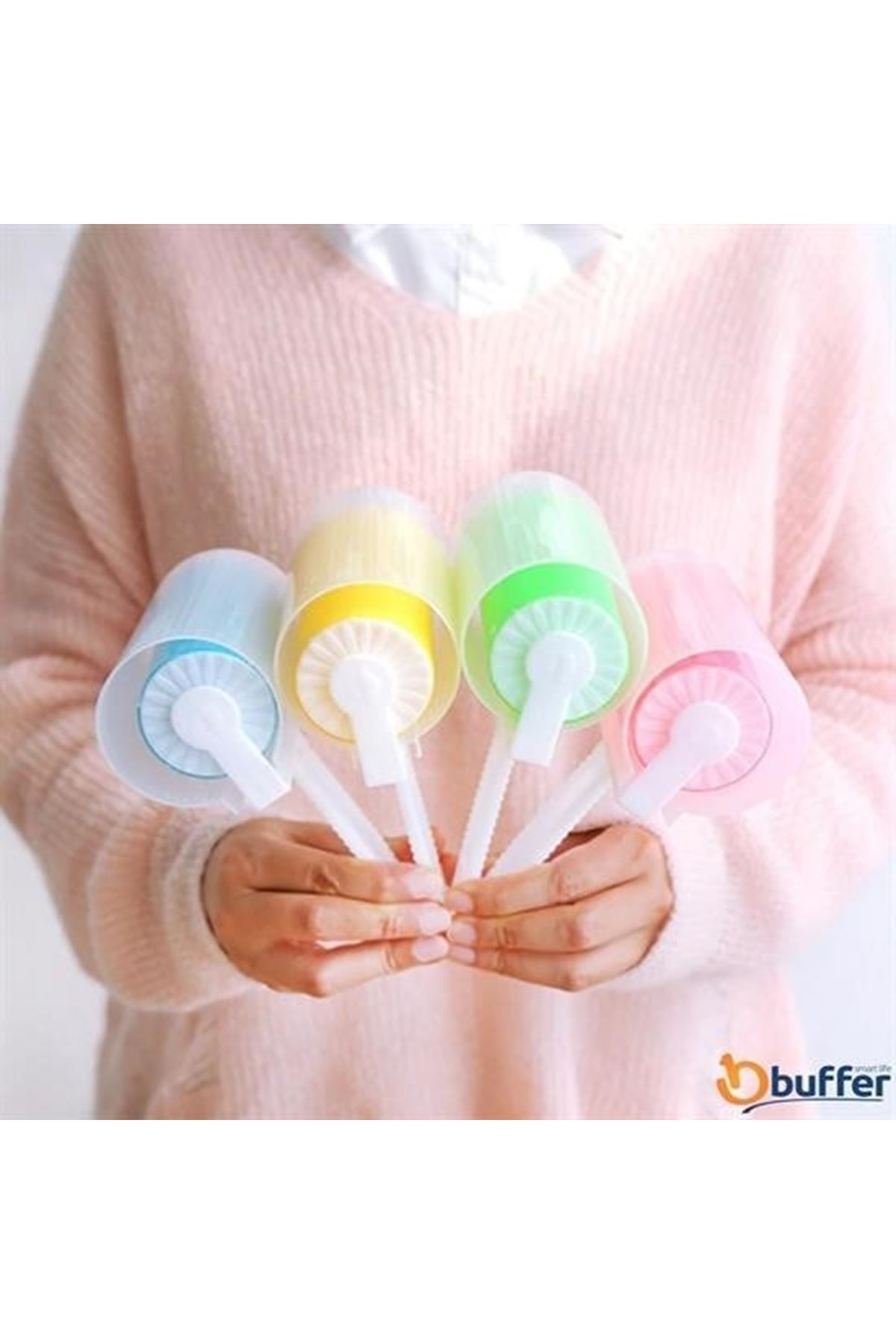 Tbl Dekor® Yeni Nesil Yıkanabilir Pratik Tüy ve Toz Toplama  Rulosu Aparatı