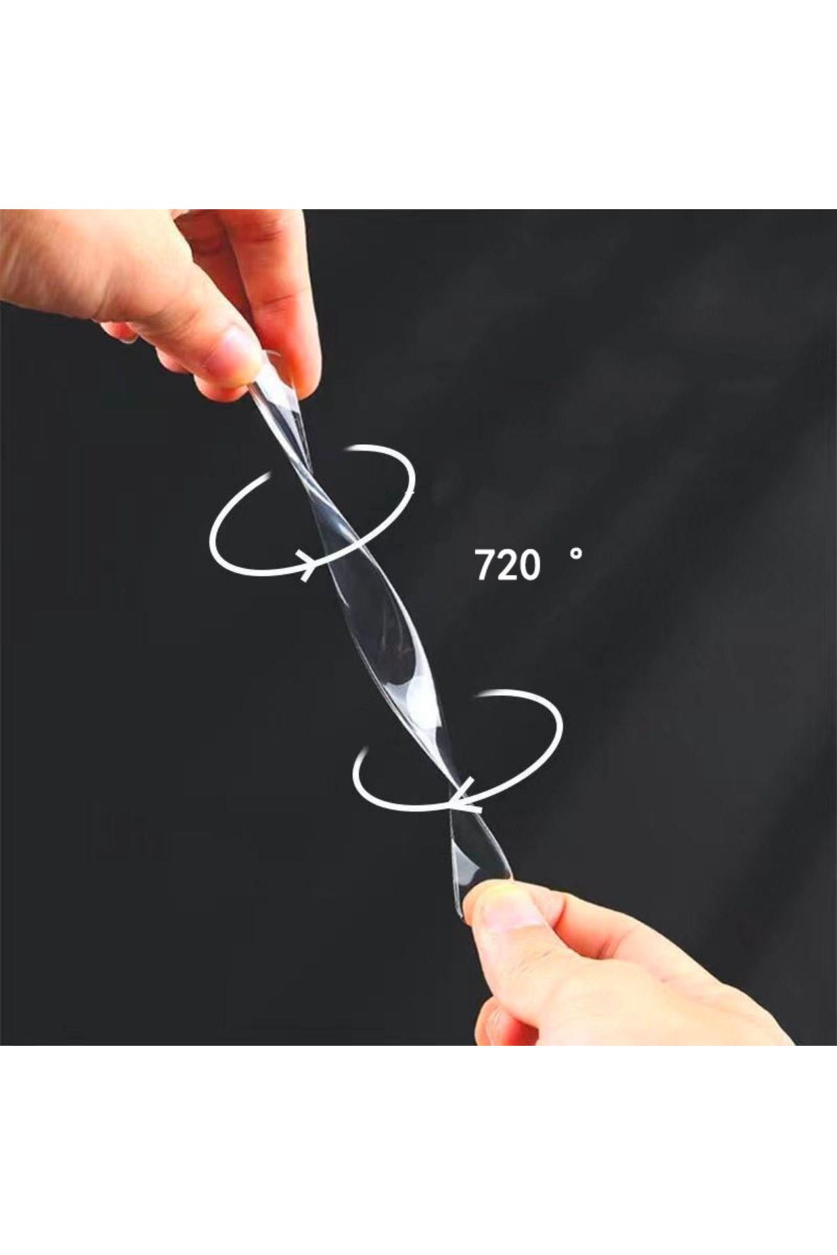 Tbl Dekor® Oto Darbe Koruyucu Şeffaf Kendiliğinden Yapışkanlı Bantlar 4 Adet