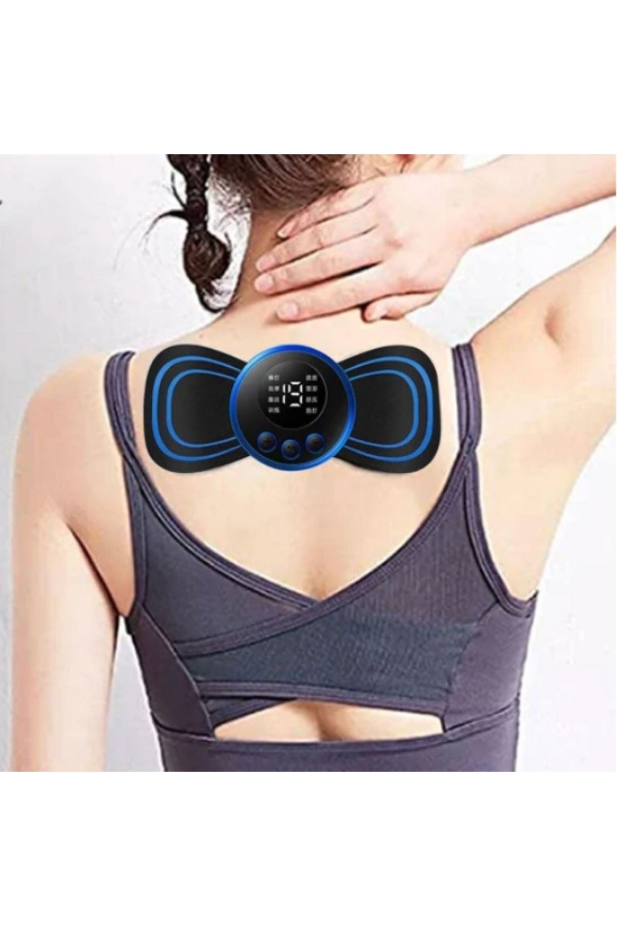 Tbl Dekor® Titreşimli USB Şarj Aletli Mini Elektrikli Kelebek Masaj Aleti