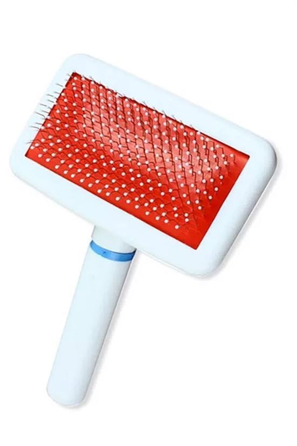 Tbl Dekor® Paslanmaz Evcil Hayvan Kedi Köpek Tüy Tarama Toplama Fırçası Kolay Temizlenir Bakım Aleti