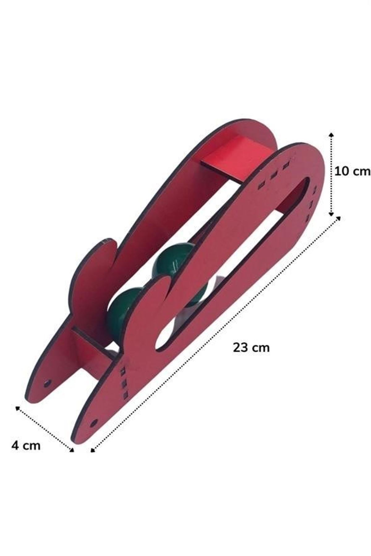 Tbl Dekor®  Fare Kedi Oyunu Ahşap 2 Toplu Kedi Oyuncağı Tahta Kedi Oyunu Tahta Fare Ve Toplu Oyuncak