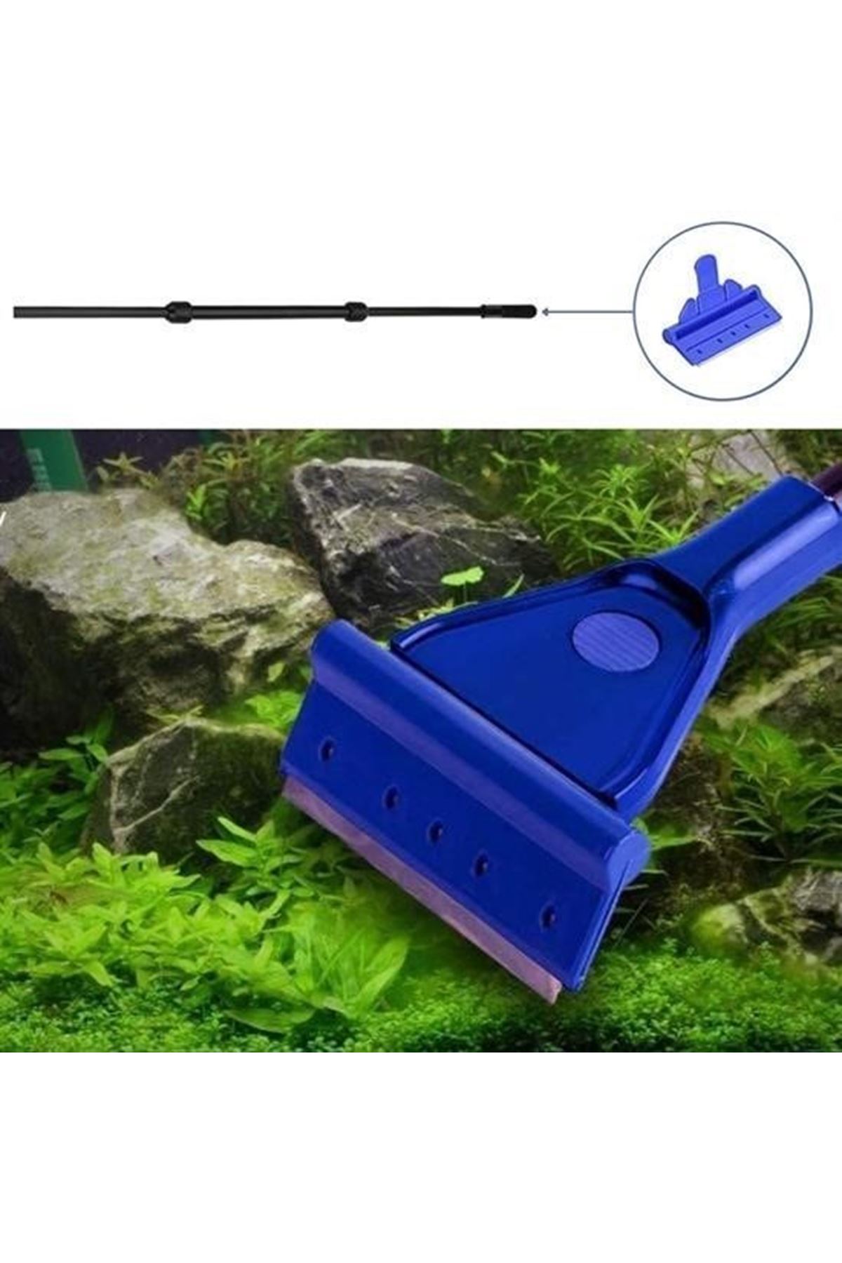 Tbl Dekor® 5 in 1 Akvaryum Tankı Temizleme Seti Akvaryum Balığı Bakım Seti