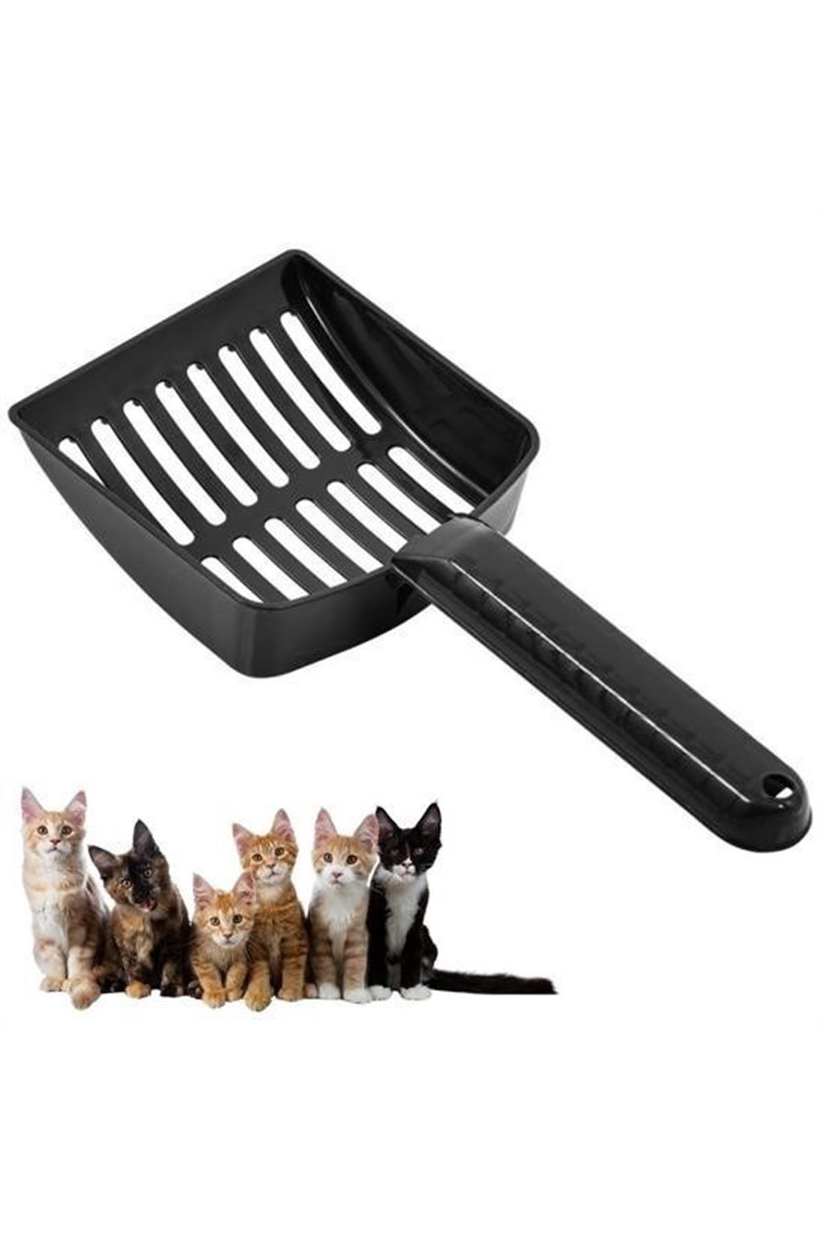 Tbl Dekor® Plastik Evcil Hayvan Kedi Kumu Temizleme Eleme Küreği