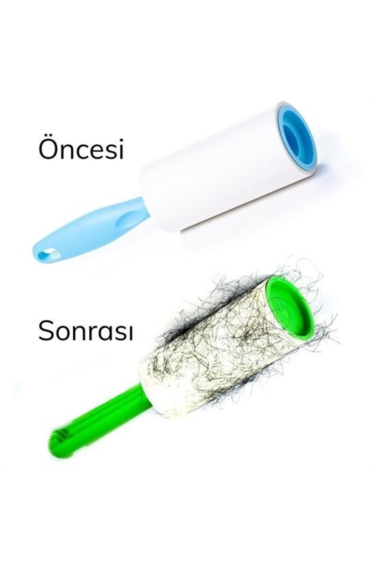 Tbl Dekor® Pratik Tüy Alma ve Temizleme Tüy Toplama Makinesi Rulo Aparat