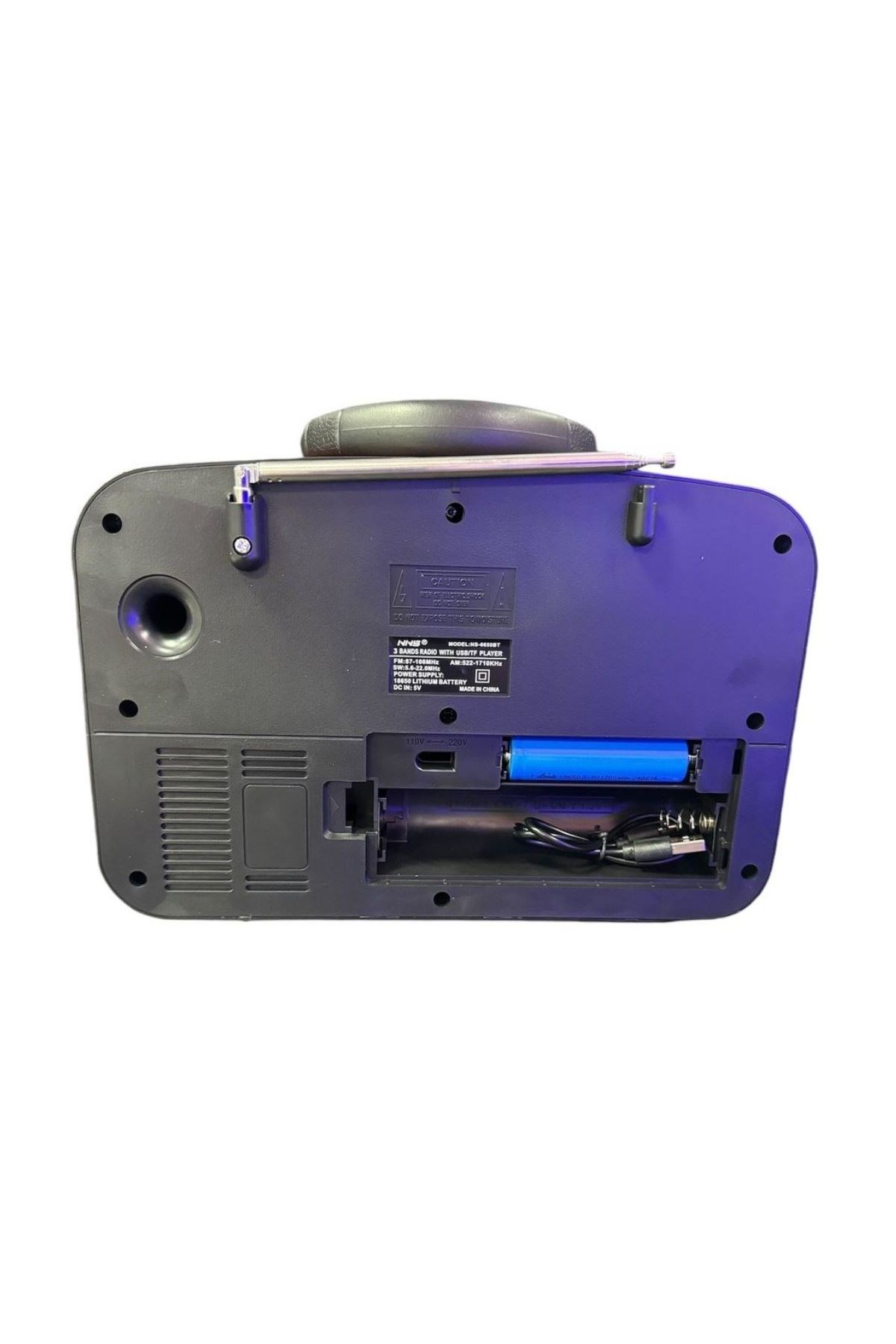 Tbl Dekor® Taşınabilir Klasik AM/FM/SW  Retro Ev Radyo USB ile Şarj Olabilen Retro Radyo