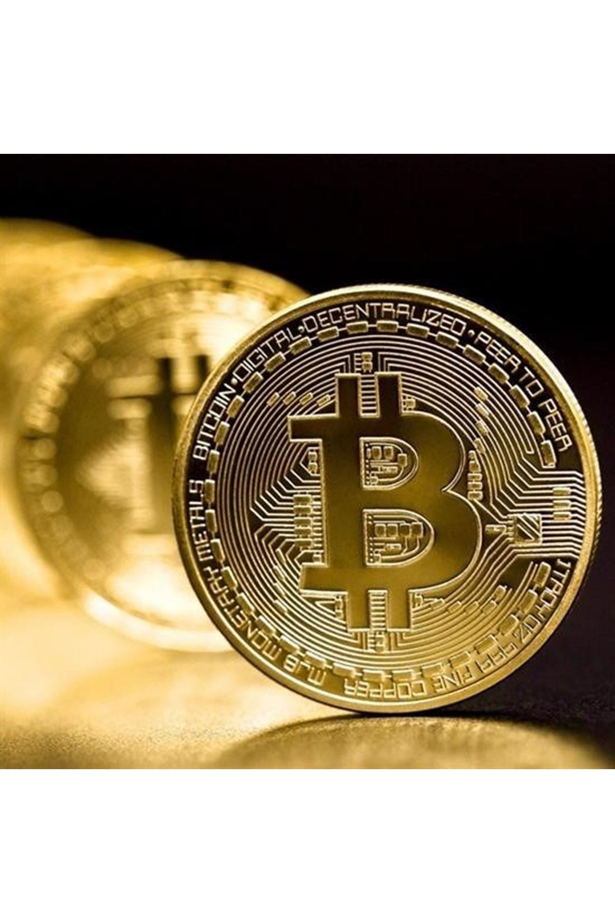 Tbl Dekor® Bitcoin Madeni Hatıra Parası Madeni Bitcoin Hediye Sikke Para