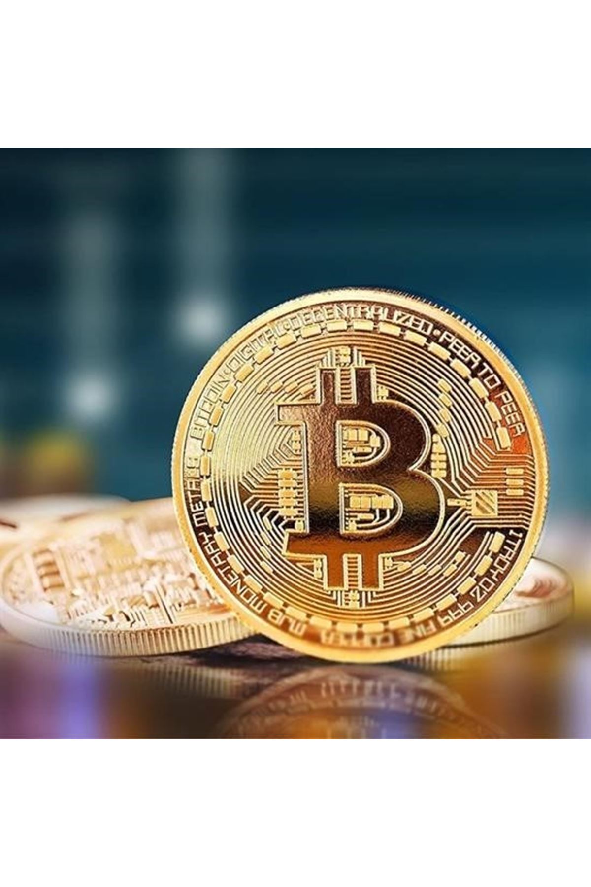 Tbl Dekor® Bitcoin Madeni Hatıra Parası Madeni Bitcoin Hediye Sikke Para