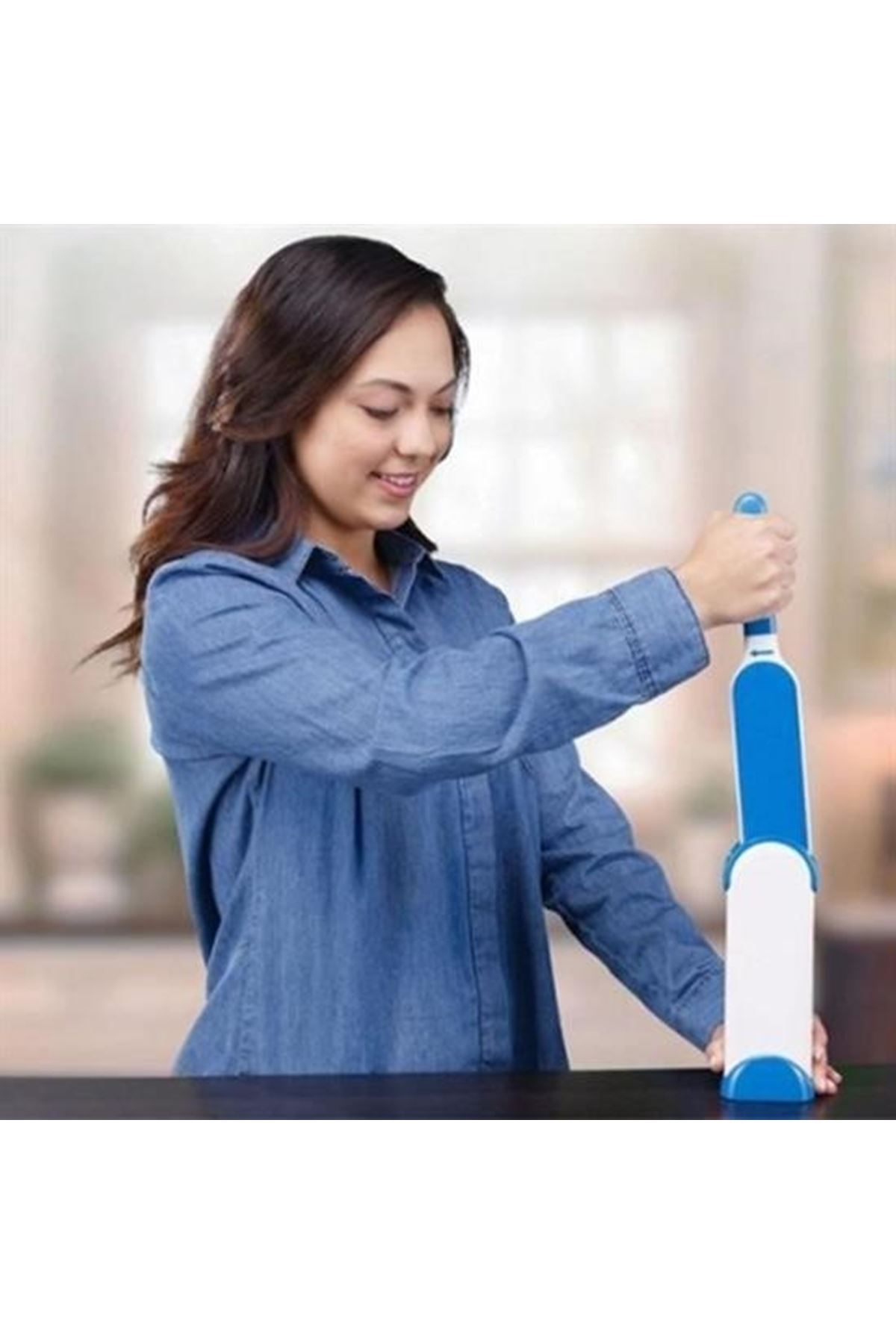 Tbl Dekor® 2Li Set Kıl Tüy Toplayıcı Kendinden Temizlemeli Tarak