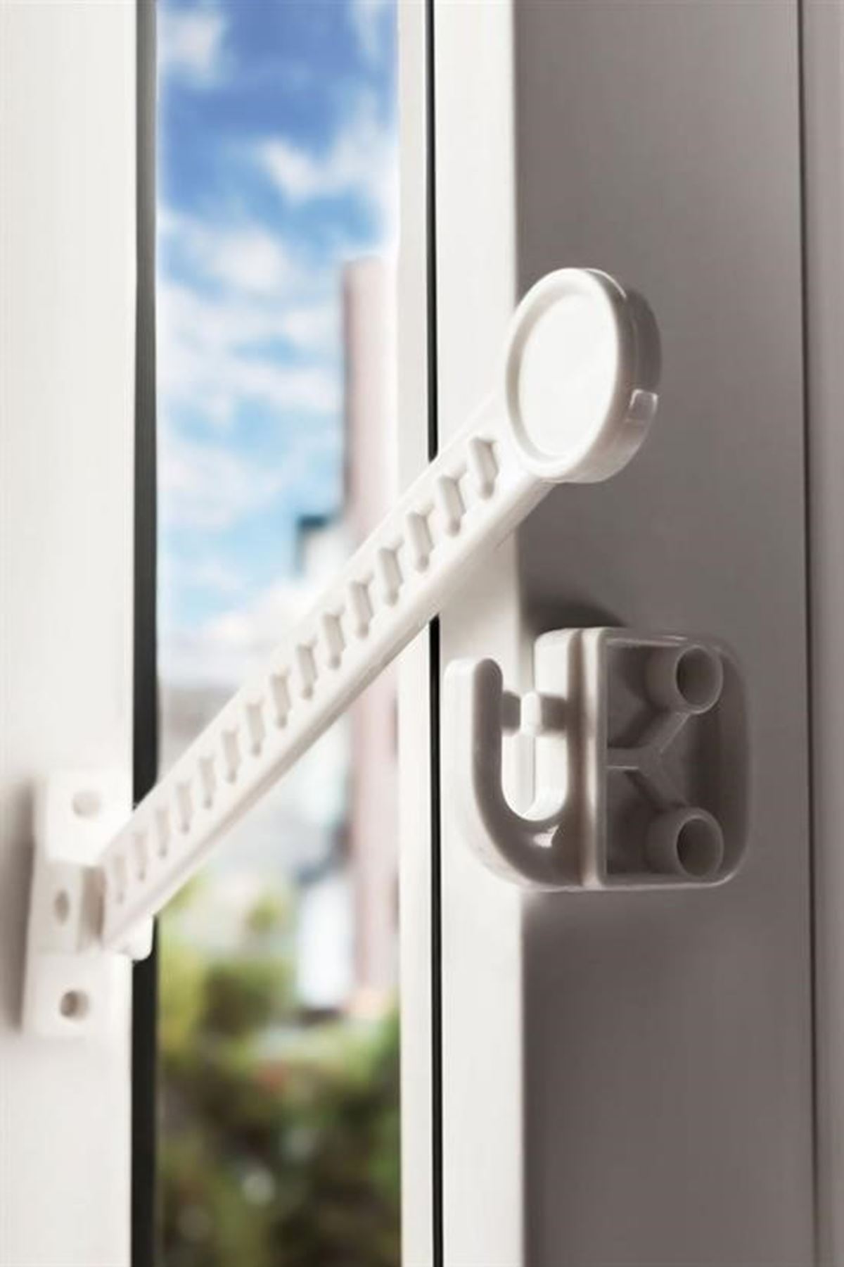 Tbl Dekor® Bebek Çocuk Evcil Hayvan Güvenlik Ayarlanabilir Koruyucu Pencere Havalandırma Kilidi