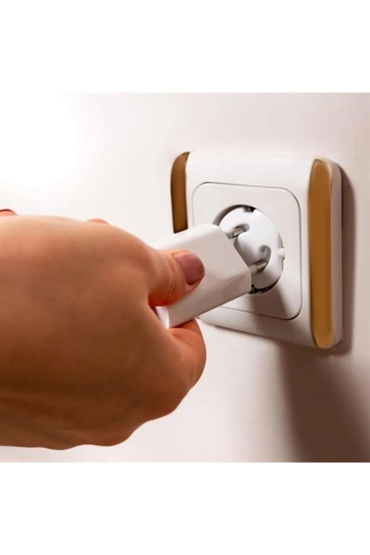 Tbl Dekor® Bebek Çocuk Priz Koruma Kapağı (6 Adet) Çocuk Güvenliği, Priz Muhafazası, Priz Kapatıcı